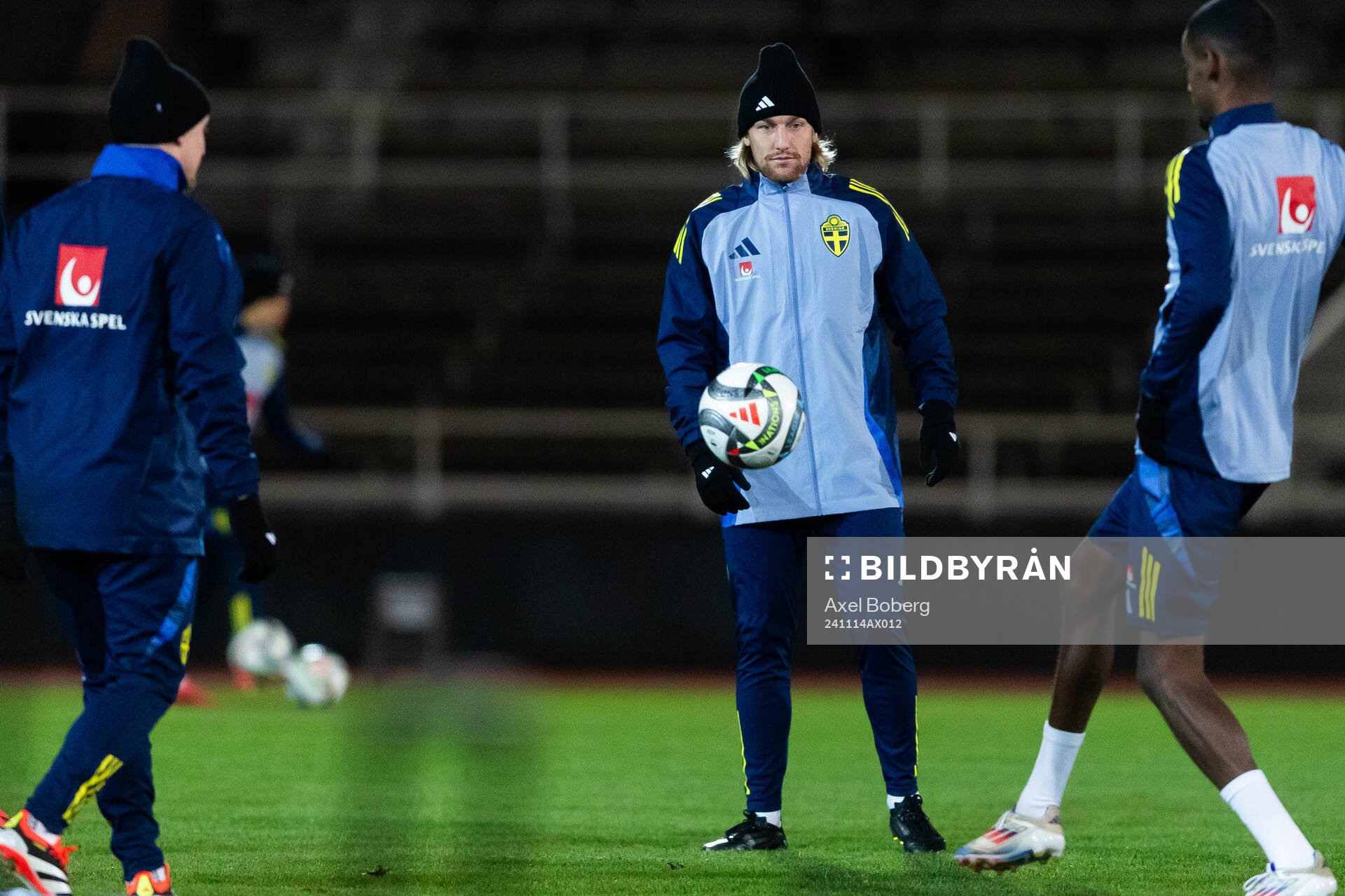 Emil Forsberg of the Swedish men’s national football team