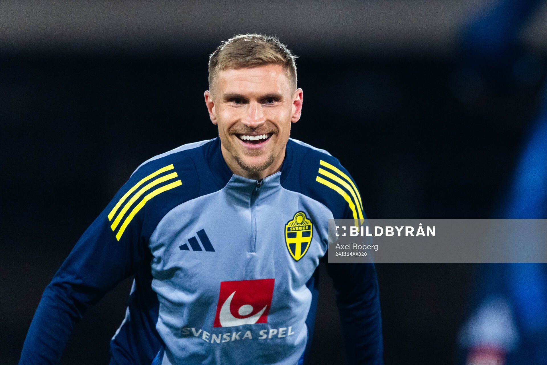 Carl Starfelt of the Swedish men’s national football team