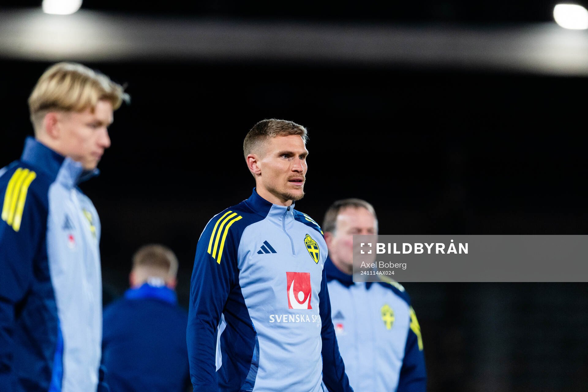 Carl Starfelt of the Swedish men’s national football team
