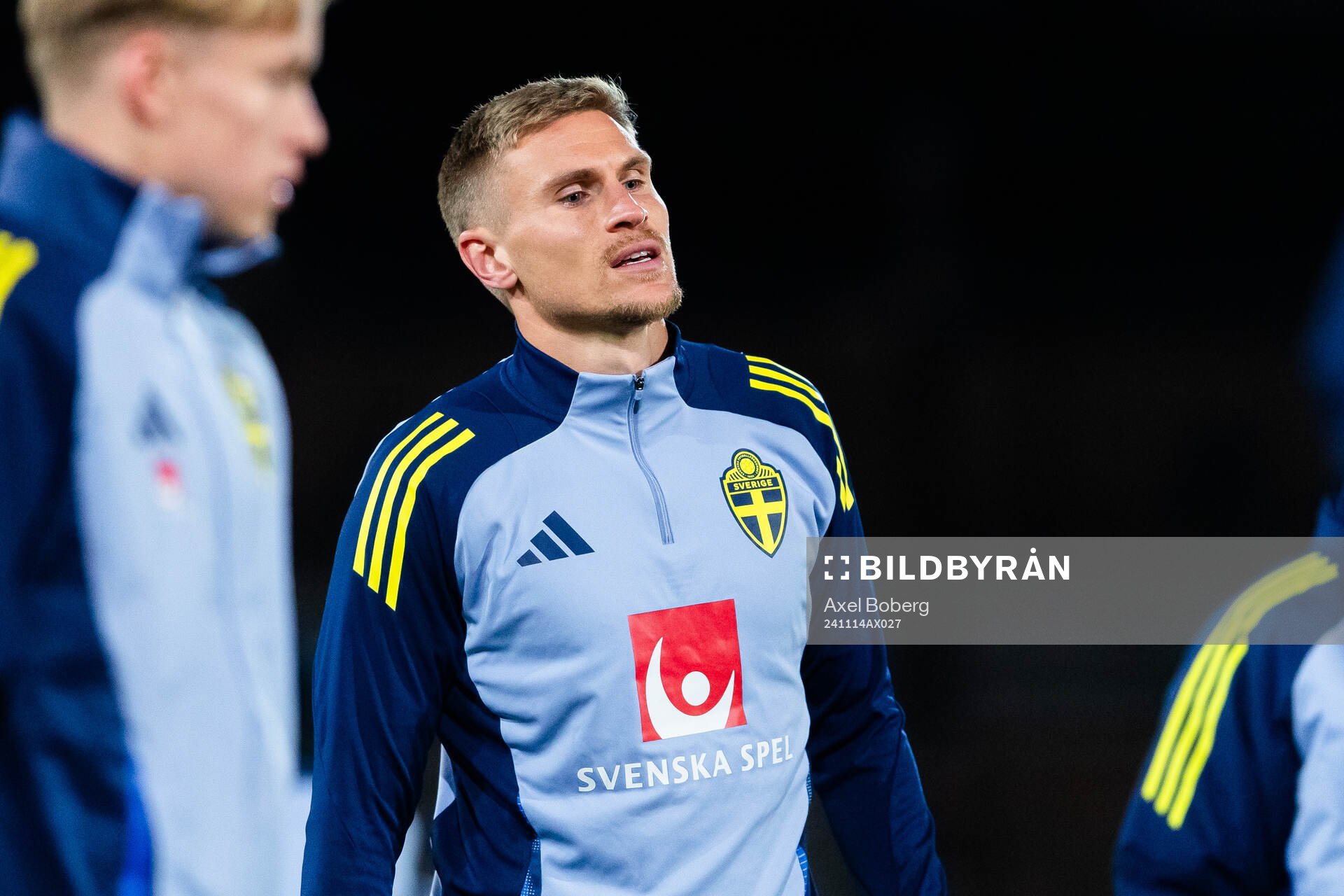 Carl Starfelt of the Swedish men’s national football team
