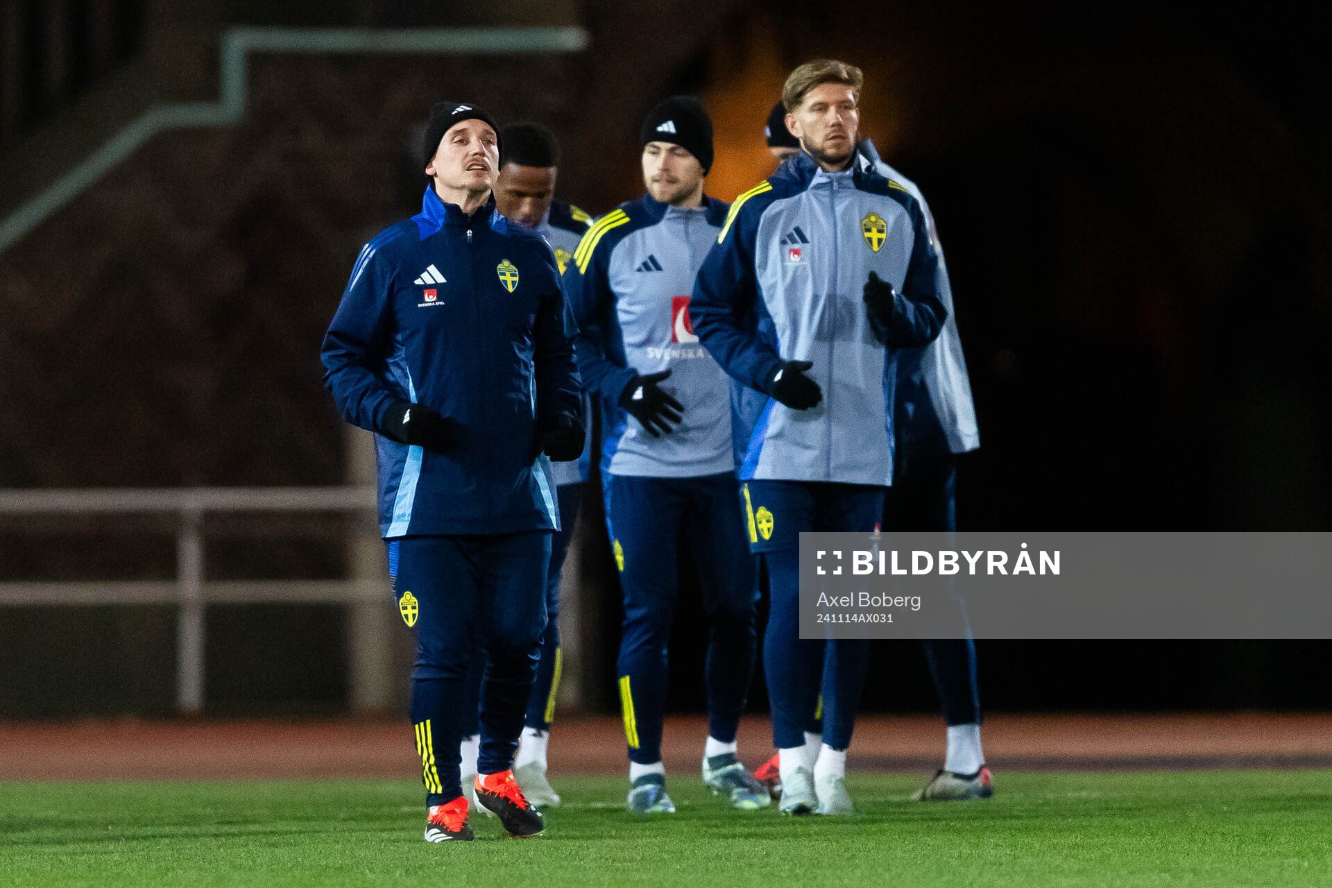 Performance manager Ben Rosen of the Swedish men’s