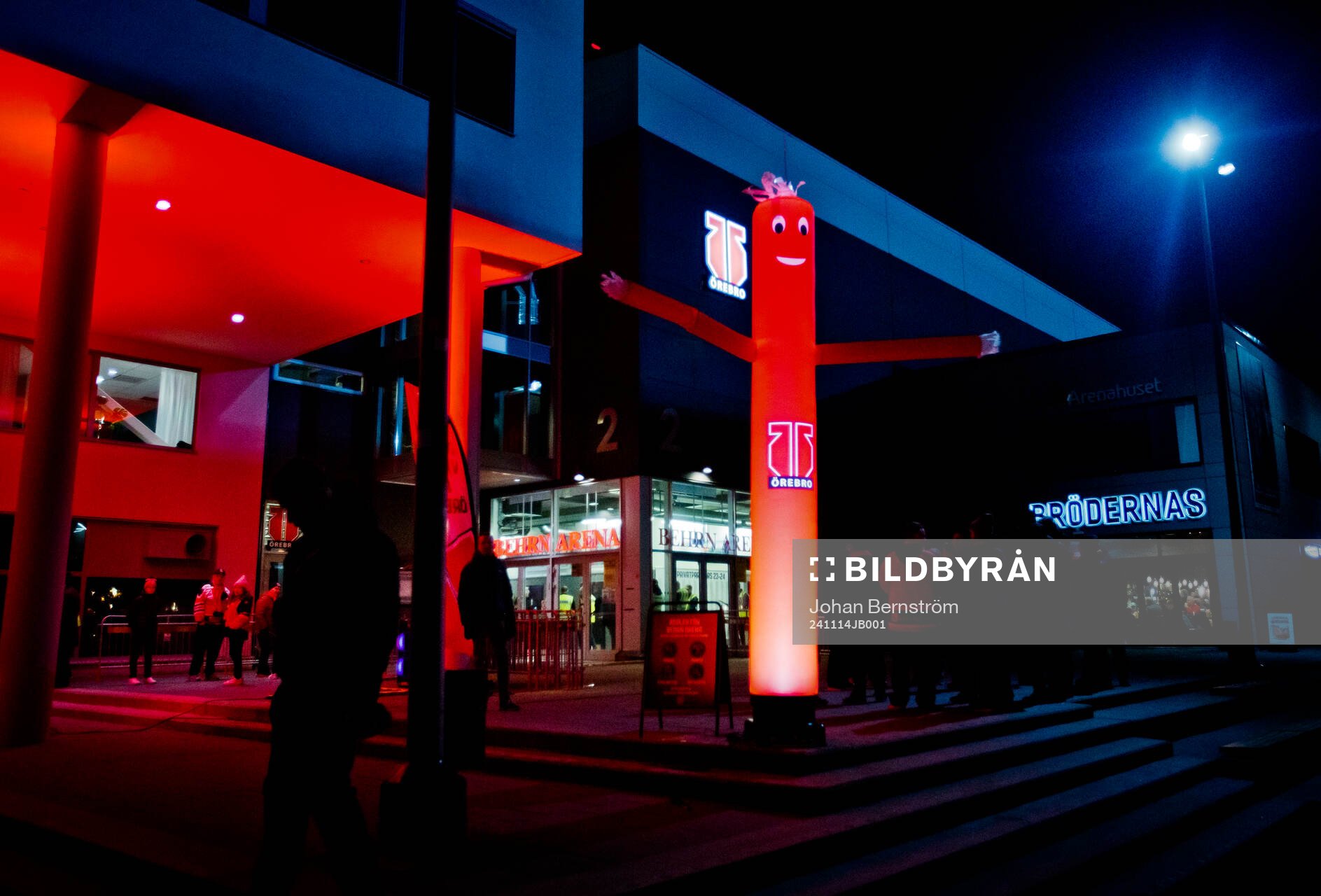 Entren till Behrn Arena