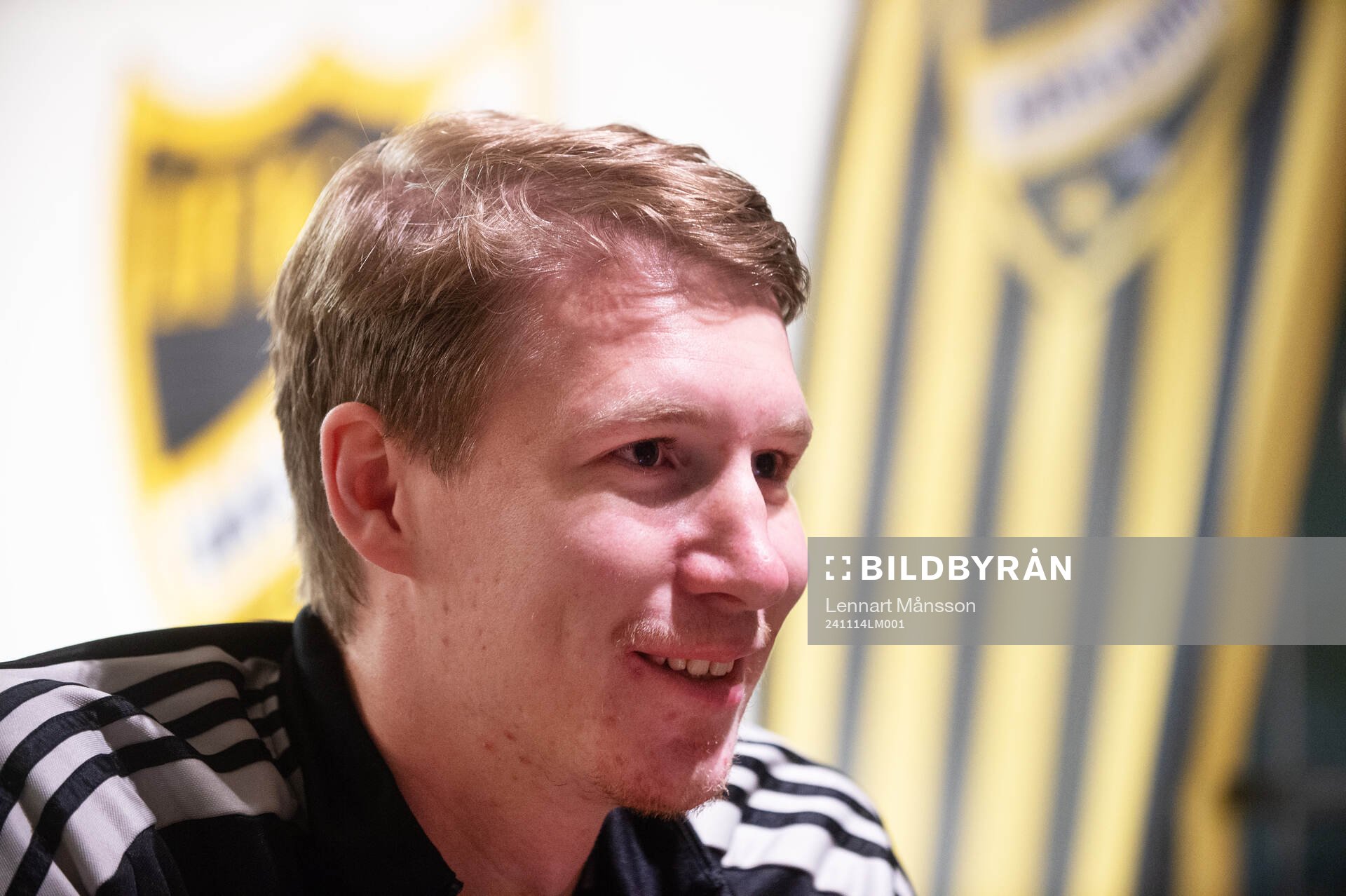 IFK Hässleholms Hugo Arvidsson i Hässleholm 14 november
