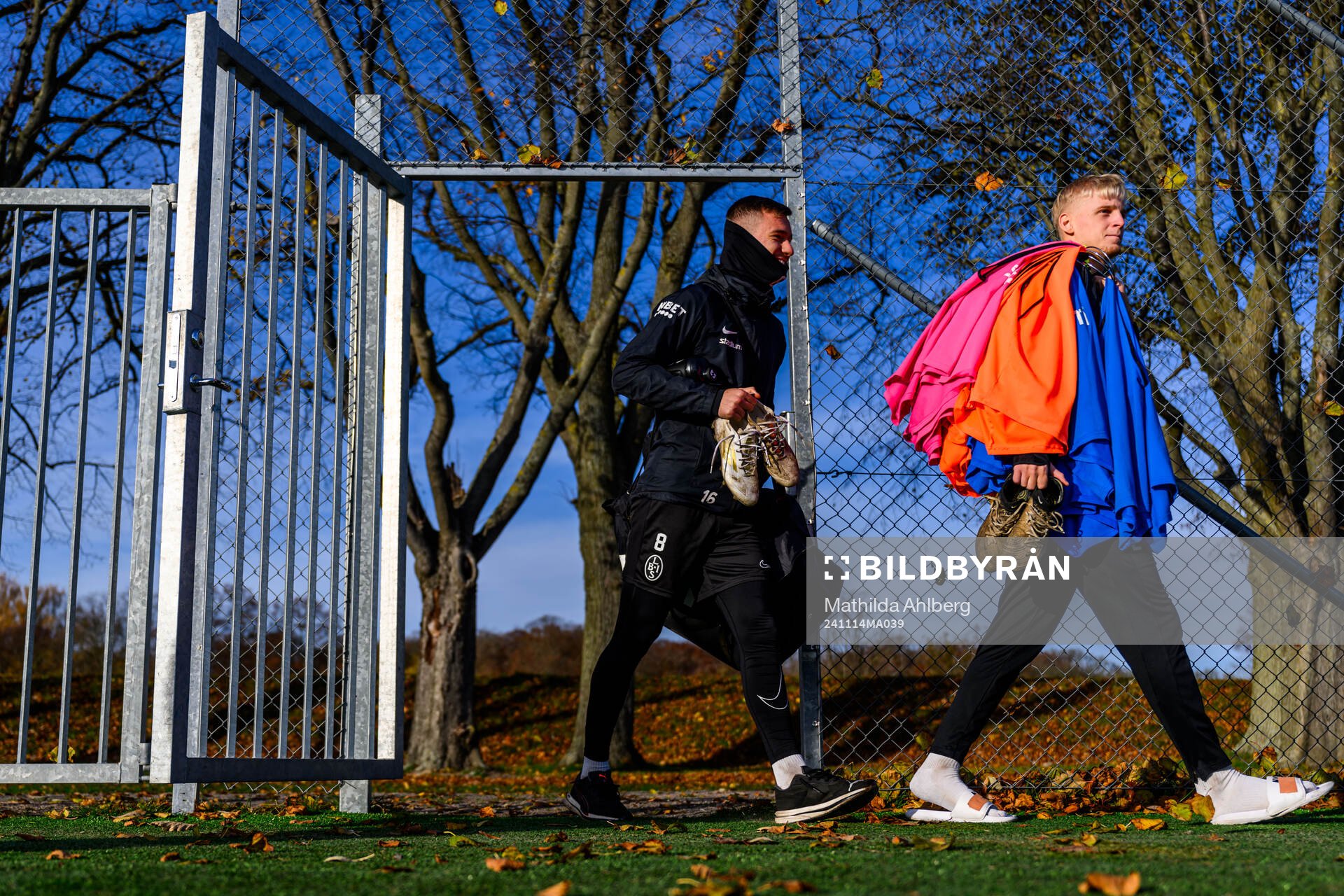 Landskronas Robin Dzabic och Emil Lindman
