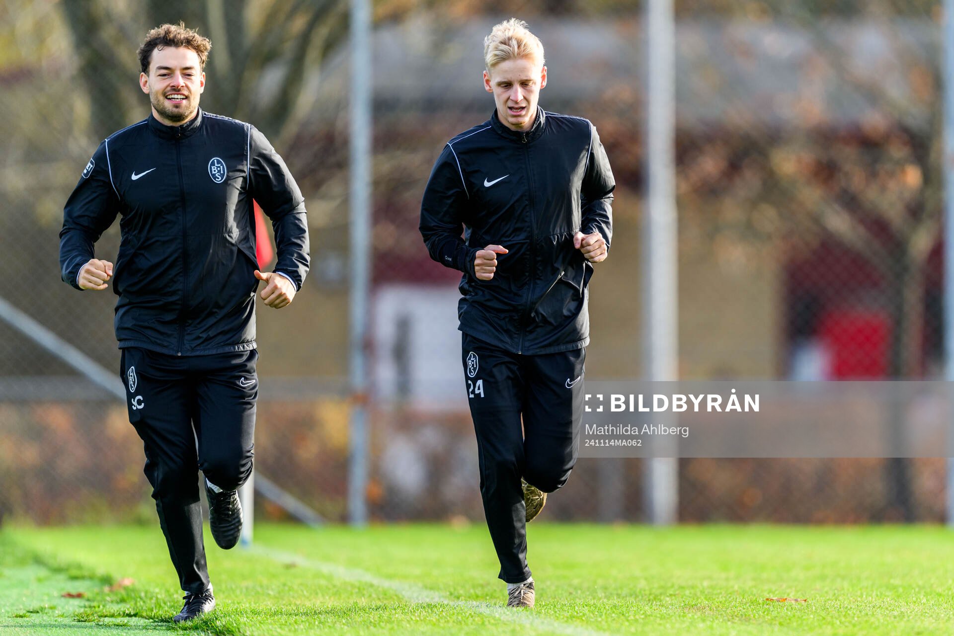 Landskronas fysioterapeut Sebastian Ceder och Emil Lindman