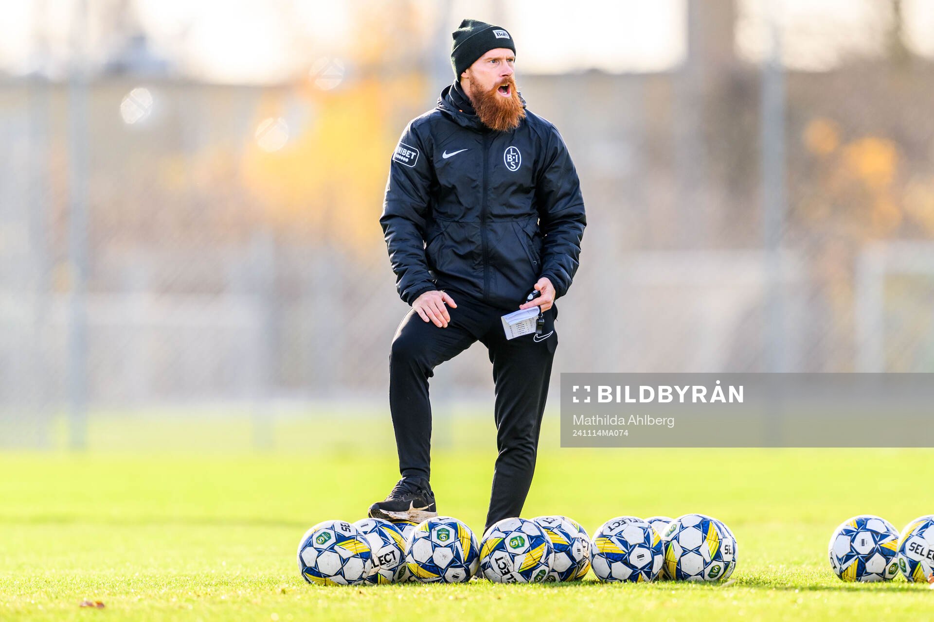 Landskronas tränare Max Mölder