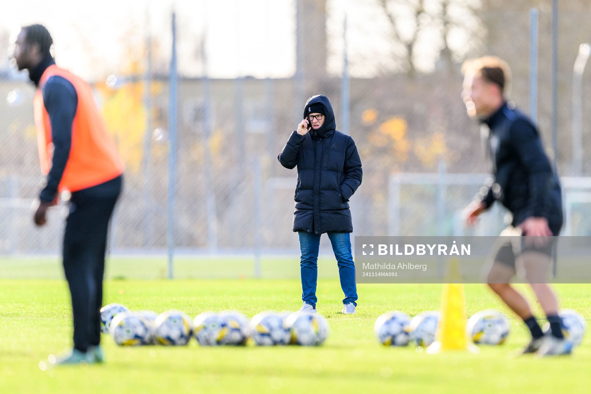Landskronas manager Billy Magnusson