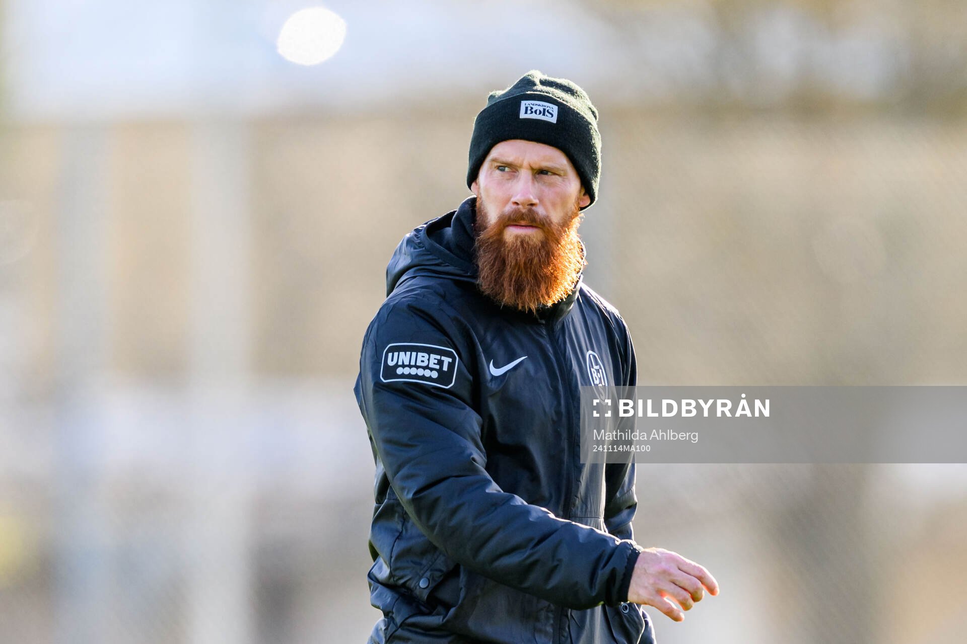 Landskronas tränare Max Mölder