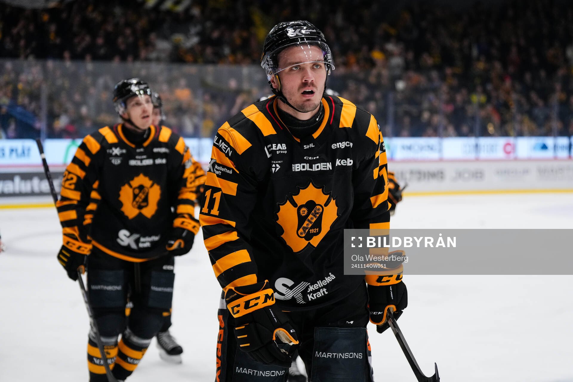 Skellefteås Max Lindholm jublar