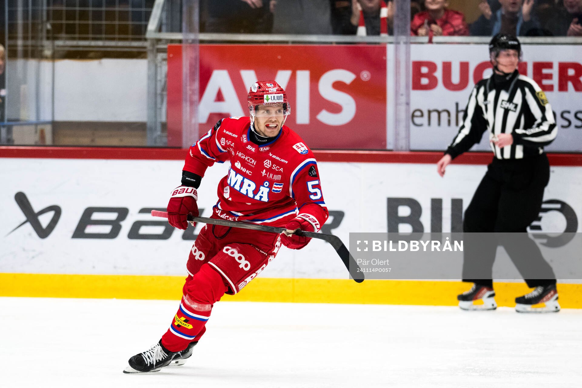 Timrås Anton Wedin jublar