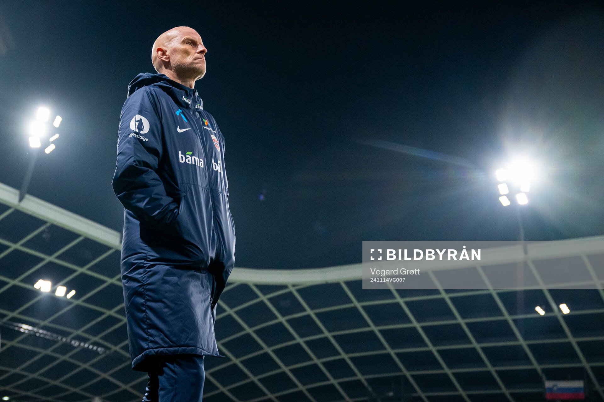 Ståle Solbakken, head coach of Norway