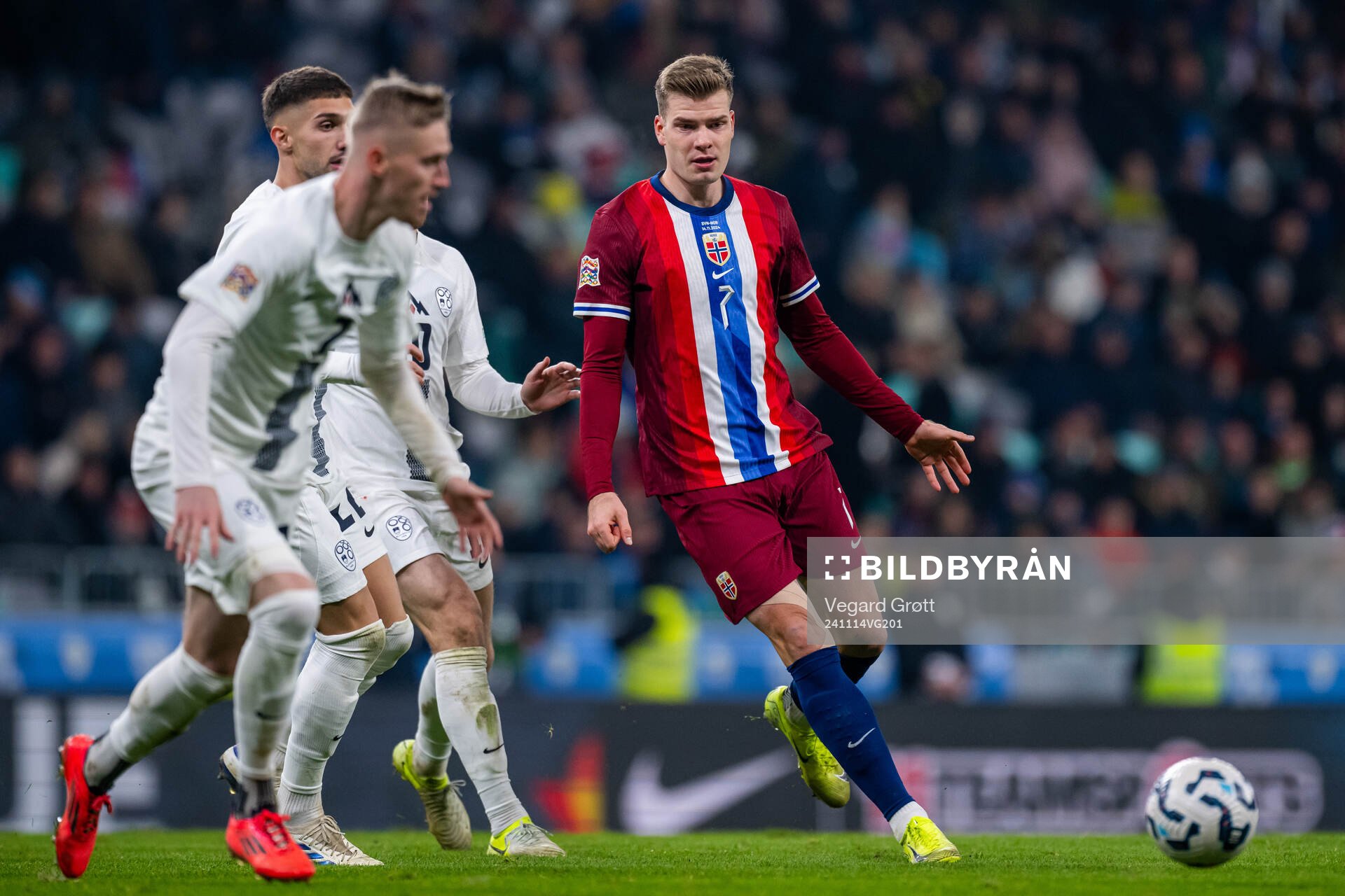 Alexander Sørloth of Norway