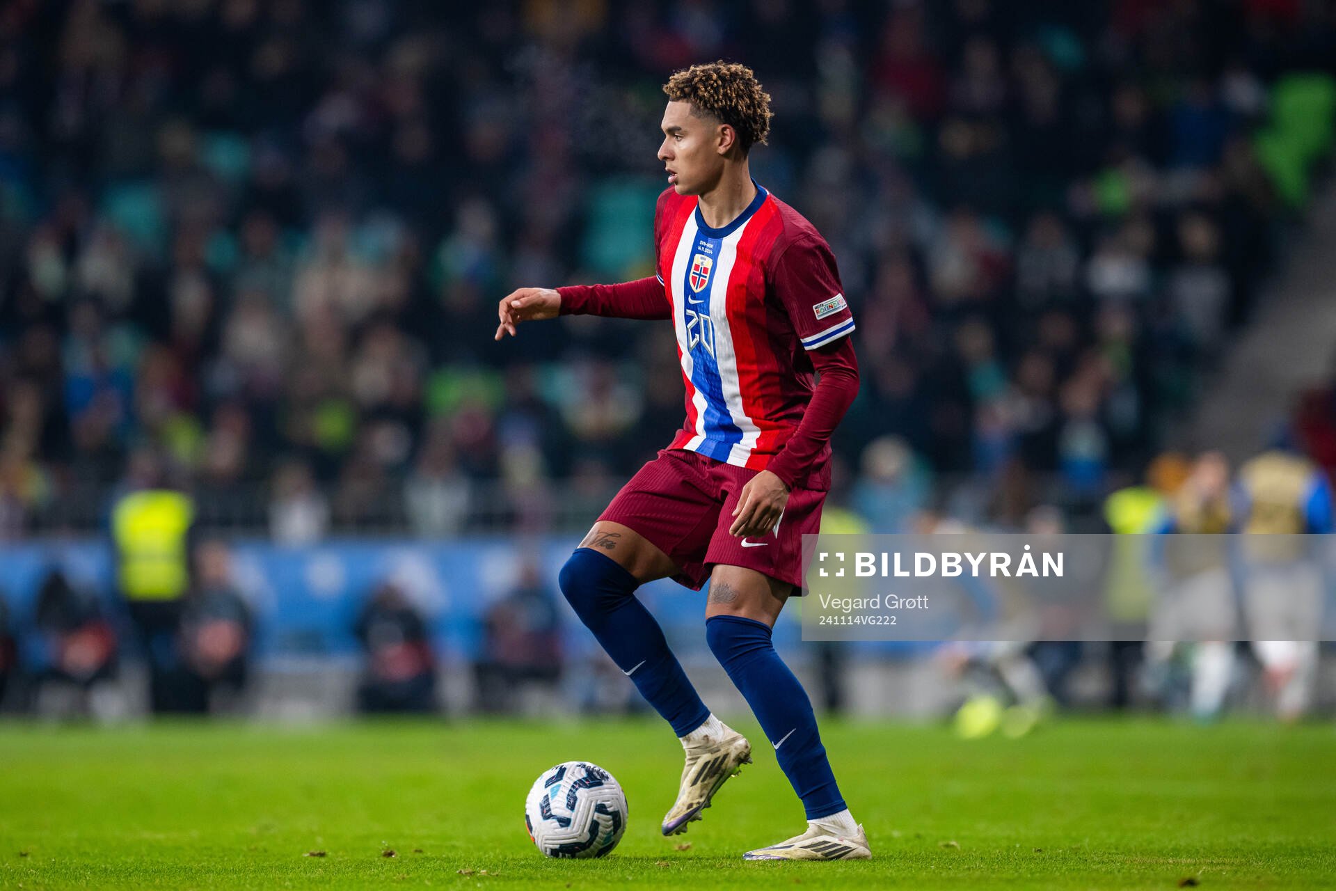Antonio Nusa of Norway
