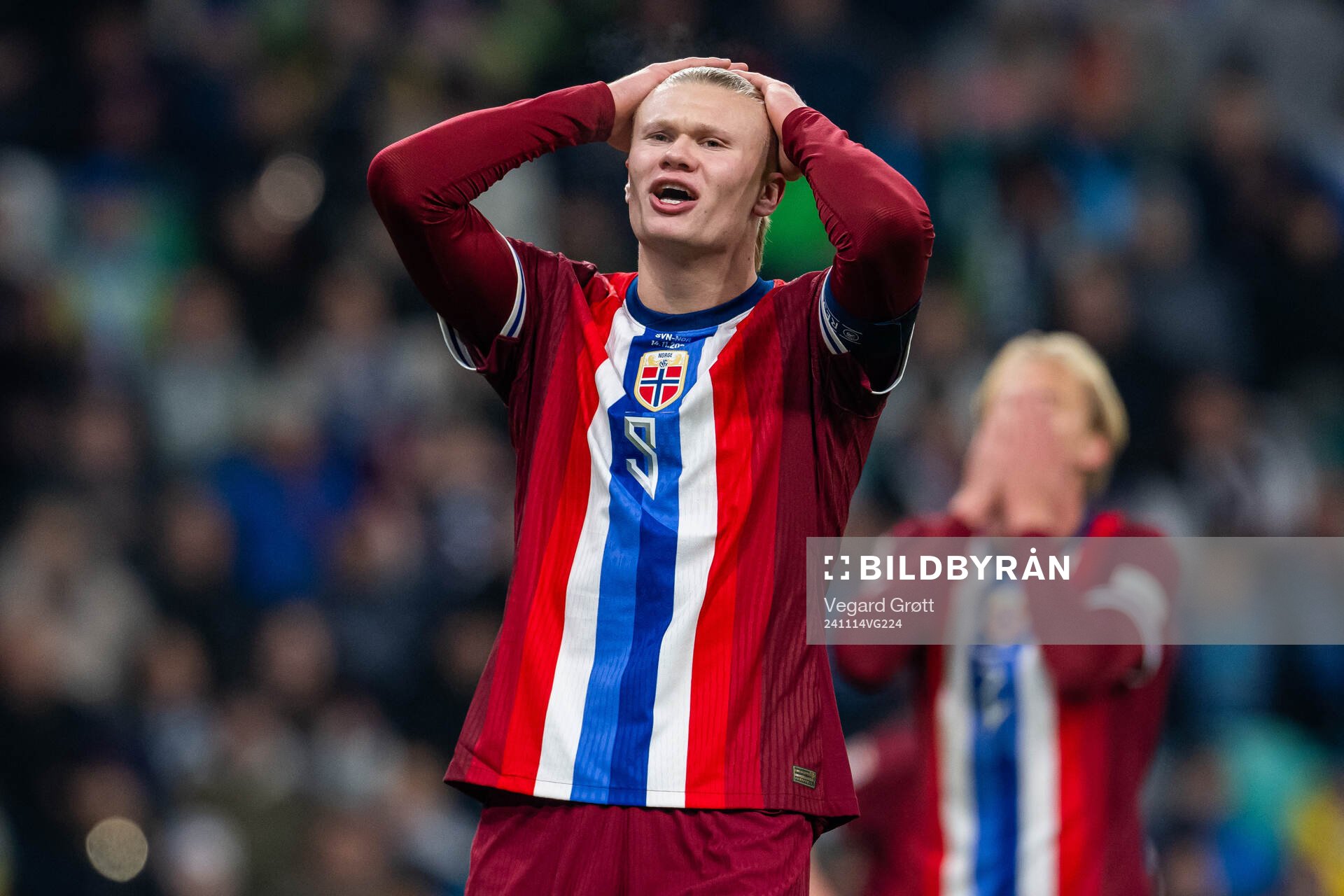 Erling Braut Haaland of Norway