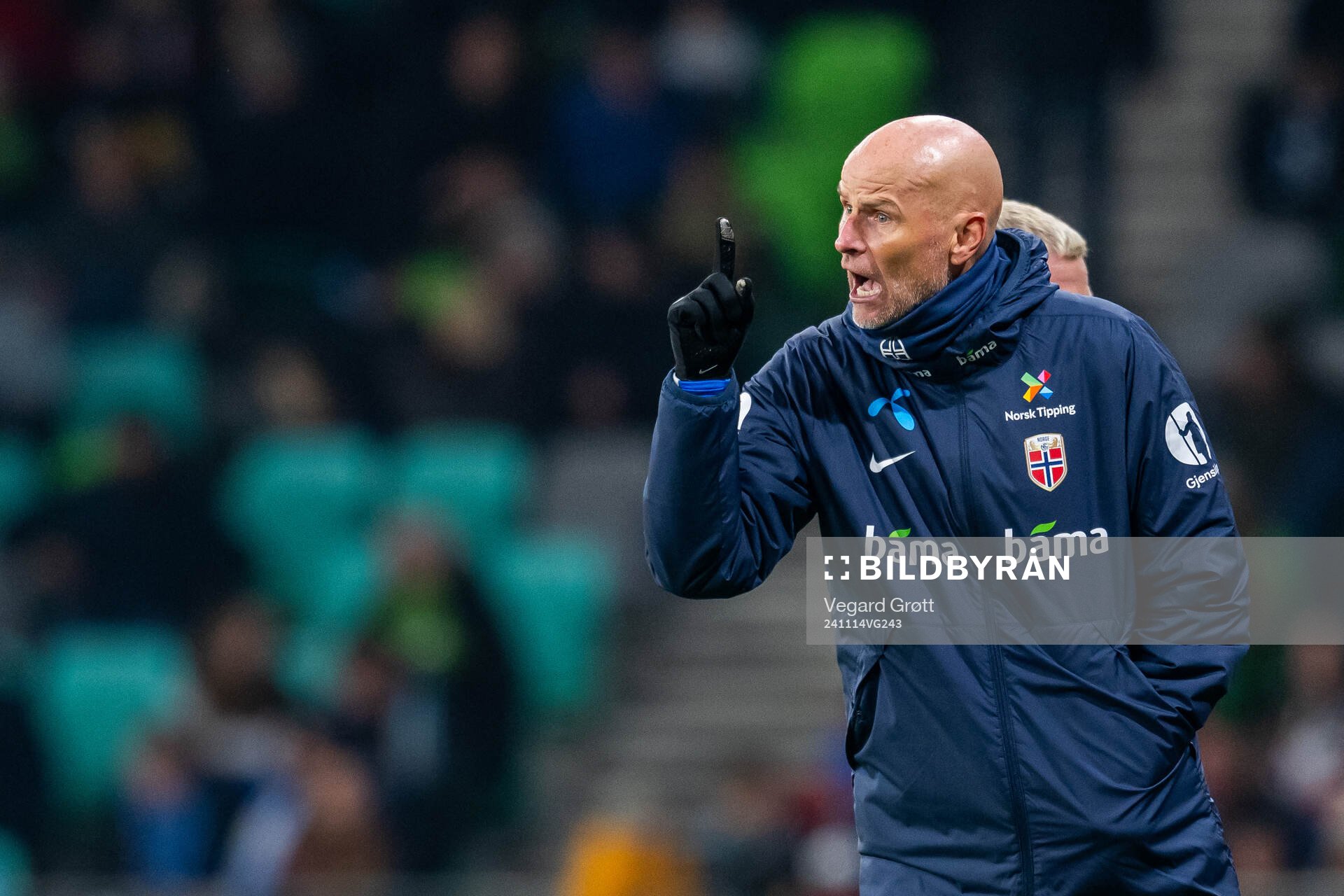 Ståle Solbakken, head coach of Norway