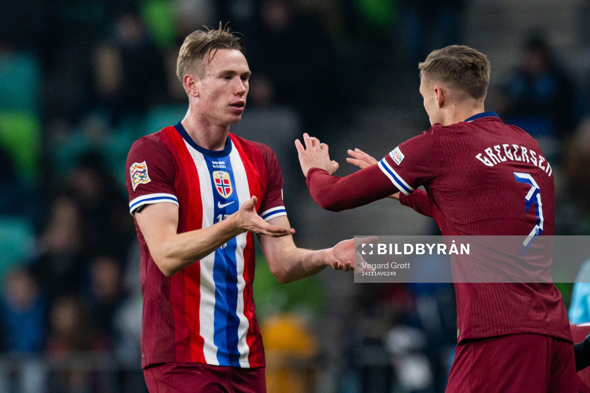Torbjørn Lysaker Heggem and Stian Gregersen of Norway