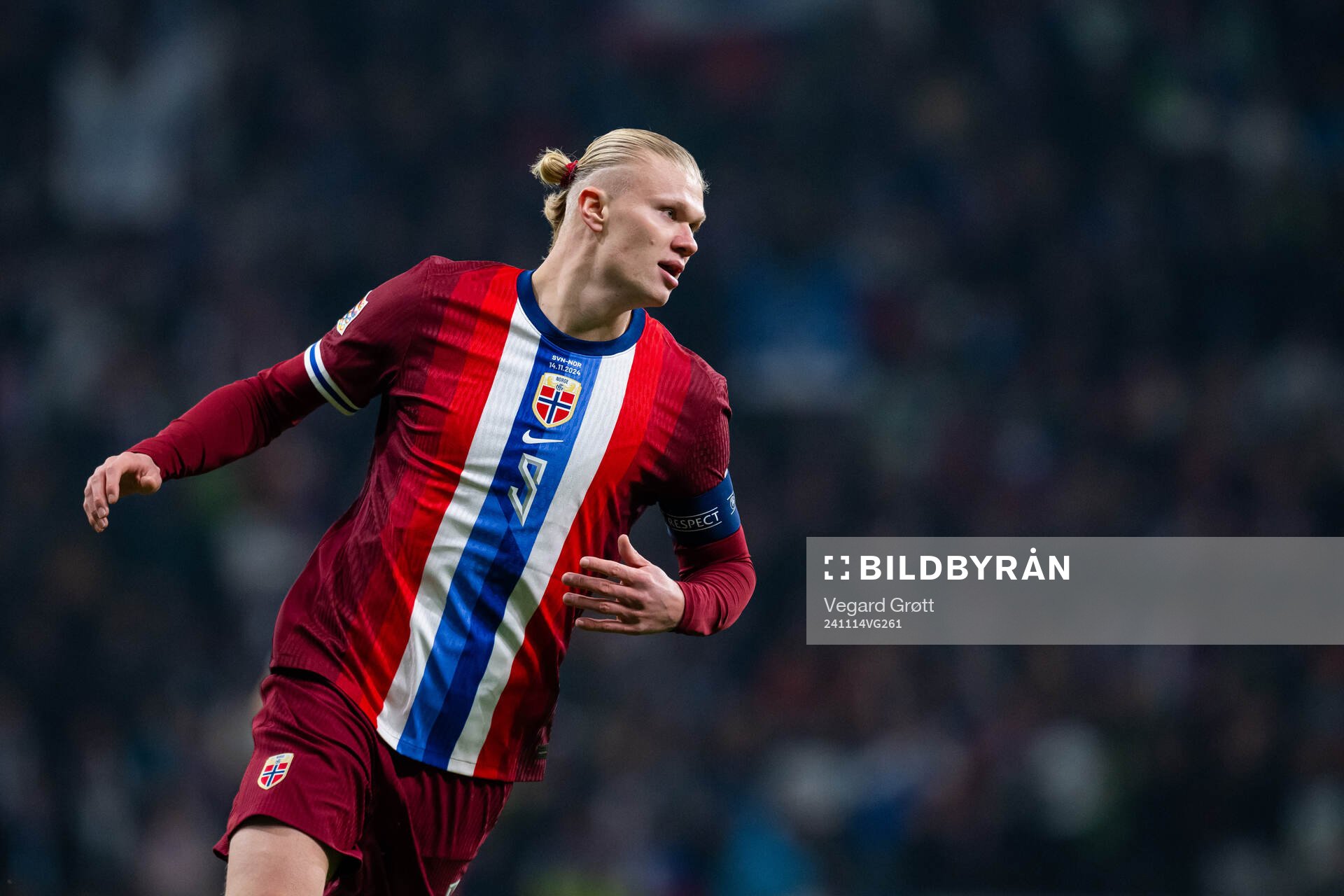 Erling Braut Haaland of Norway
