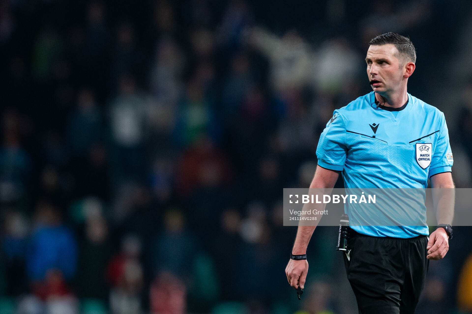 Referee Michael Oliver