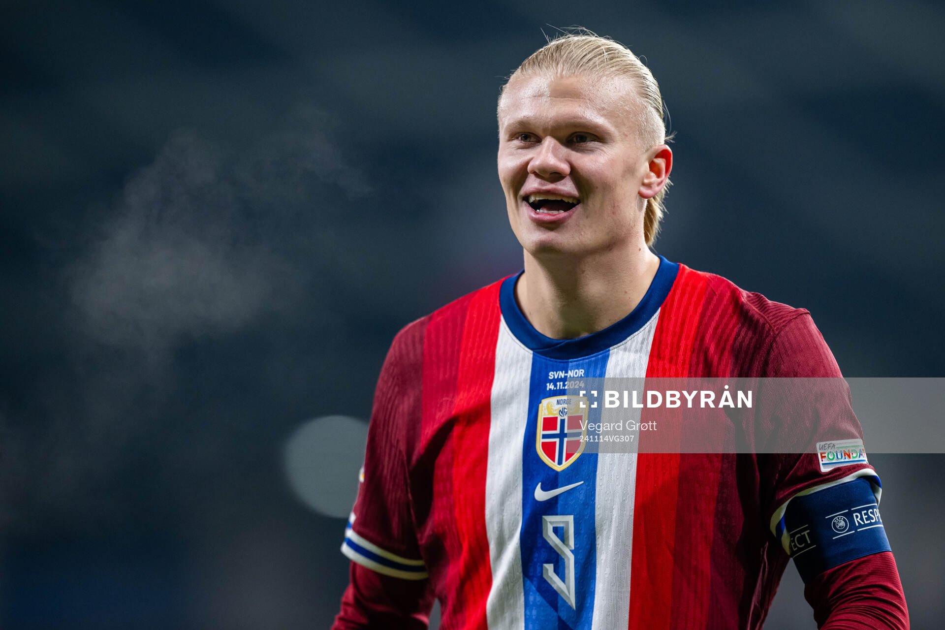 Erling Braut Haaland of Norway