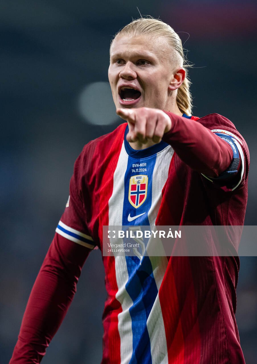 Erling Braut Haaland of Norway