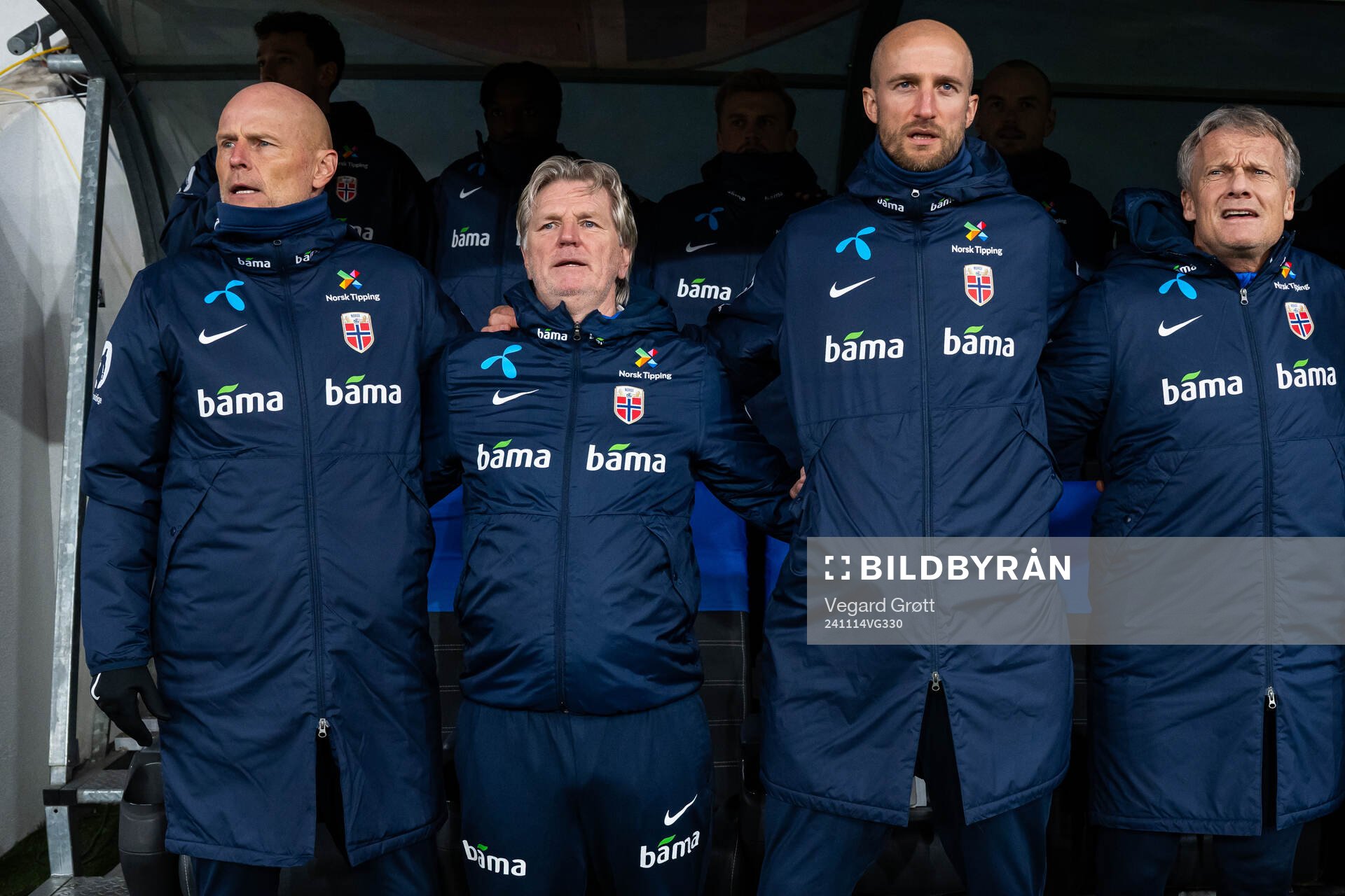 Ståle Solbakken, head coach, Kent Bergersen, assistant
