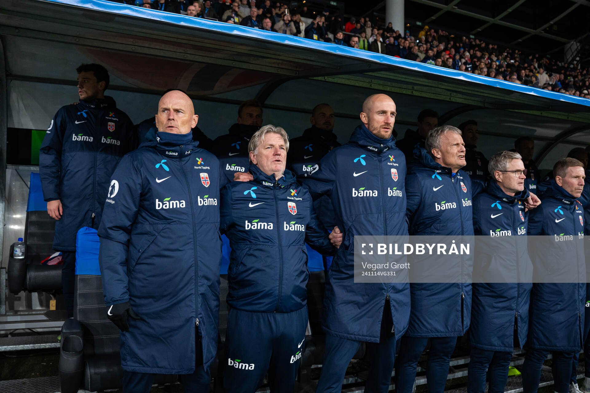 Ståle Solbakken, head coach, Kent Bergersen, assistant
