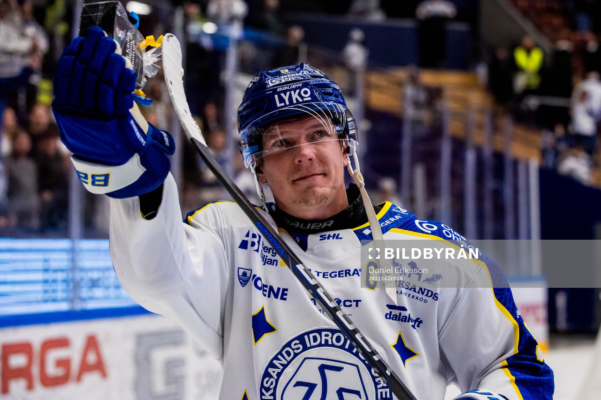 Leksands Patrik Zackrisson utsedd till matchens krigare