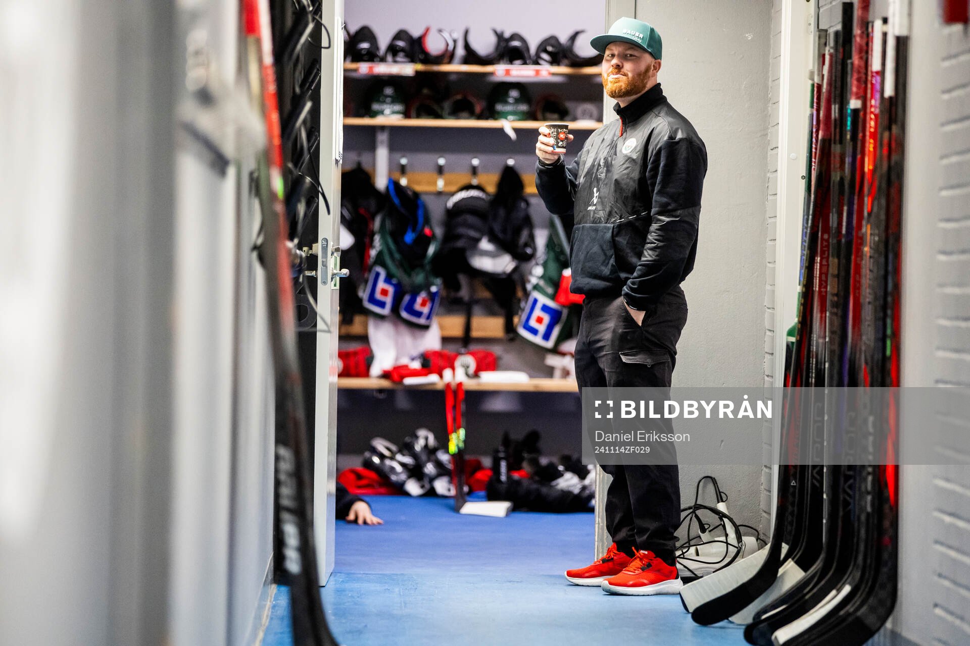 Frölundas materialförvaltare Andy Fagerström