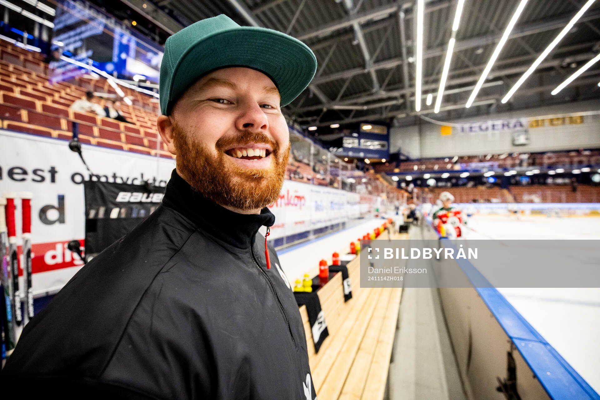Frölundas materialförvaltare Andy Fagerström