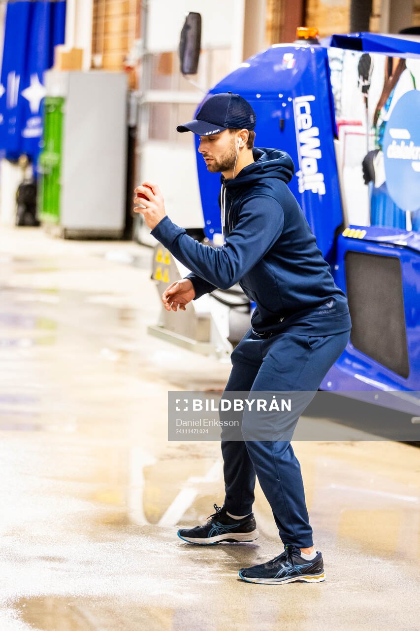 Leksands målvakt Jakob Hellsten