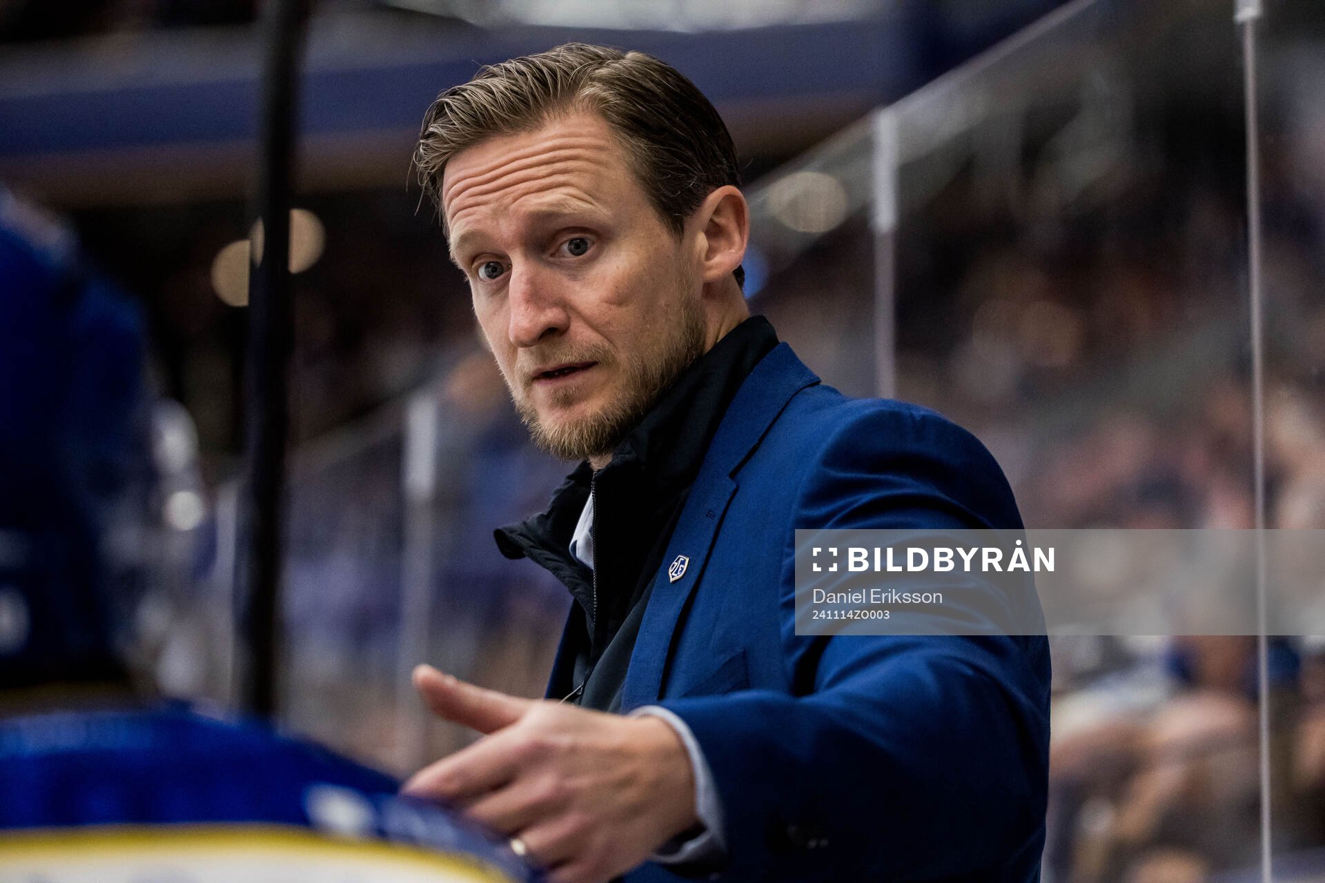 Leksands assisterande tränare David Printz