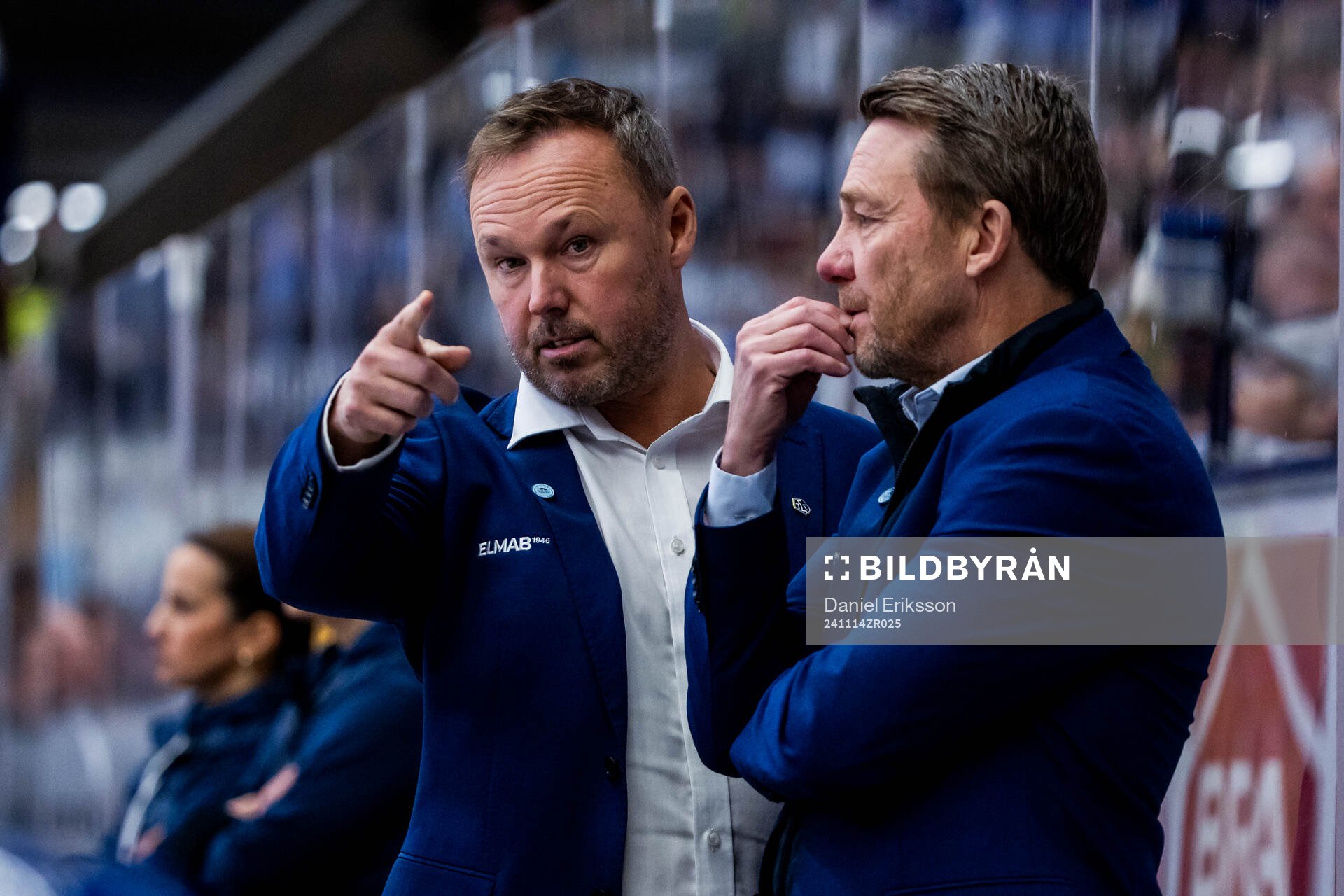 Leksands assisterande tränare Mikael Karlberg
