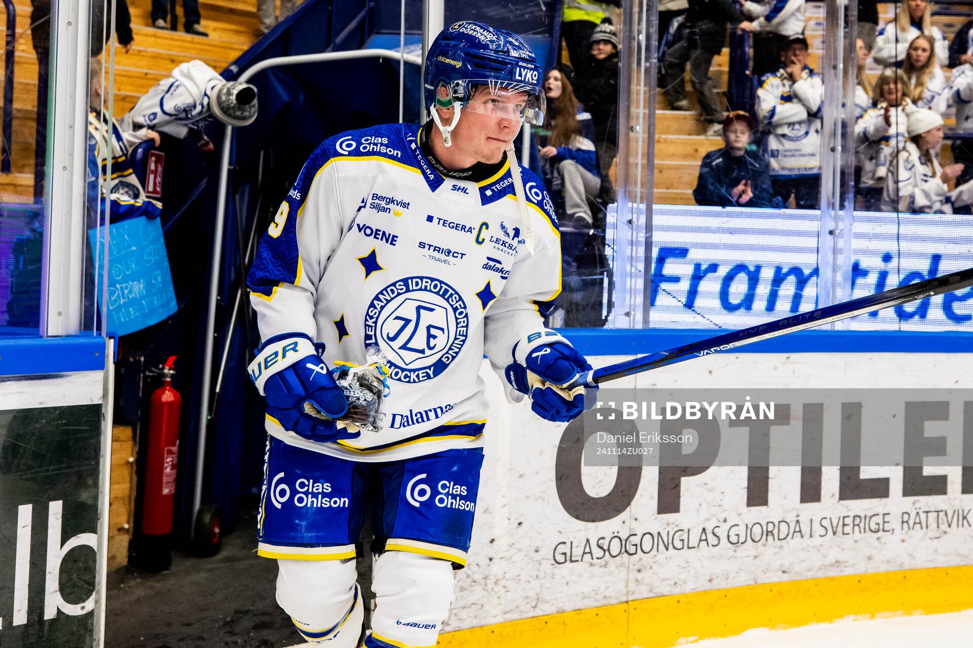Leksands Patrik Zackrisson utsedd till matchens krigare