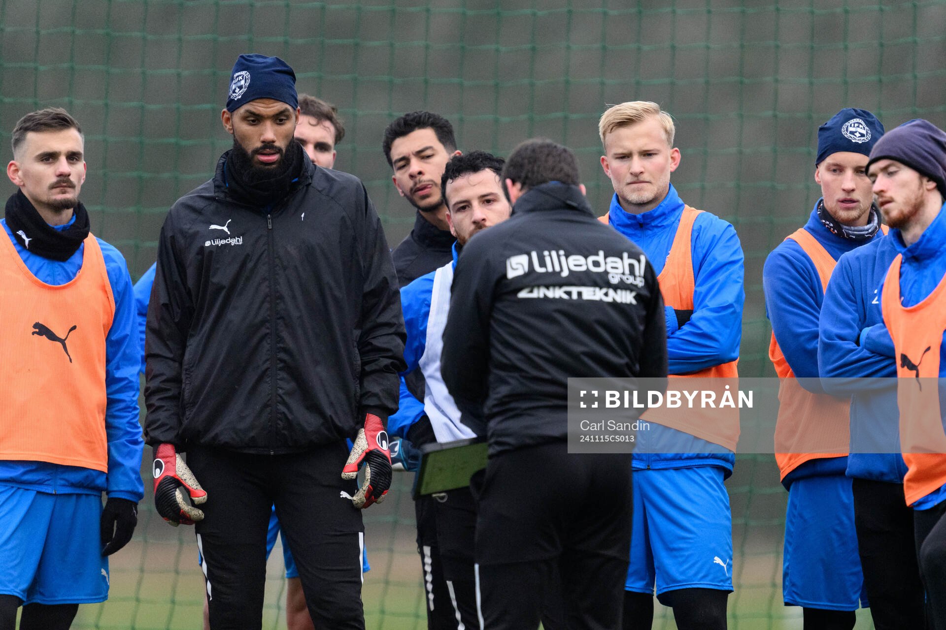 målvakt Jonathan Ursin Rasheed och Johan Rapp