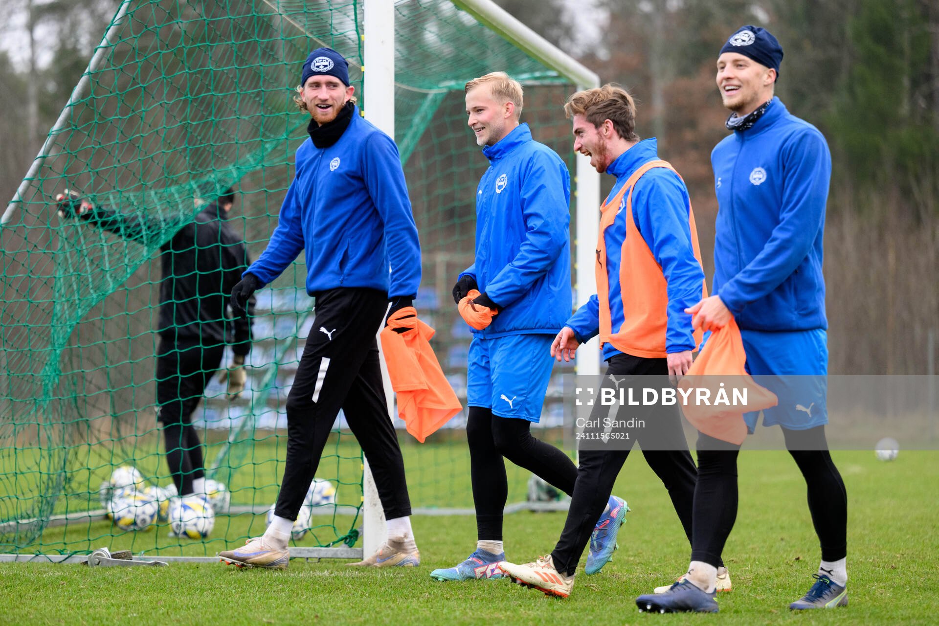 Hampus Näsström, Johan Rapp, Carl Johansson och Victor