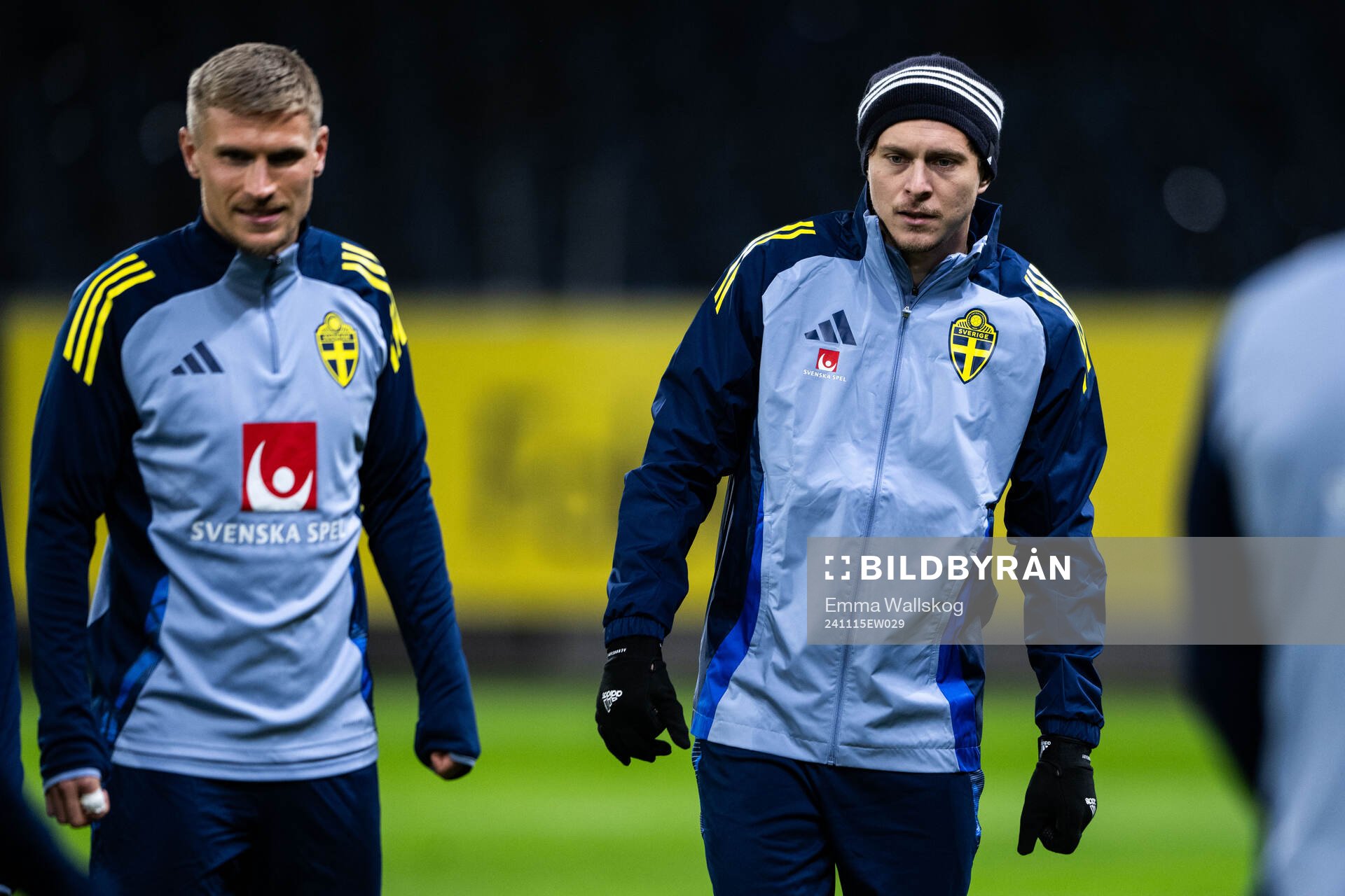 Victor Nilsson Lindelöf of the Swedish men's football