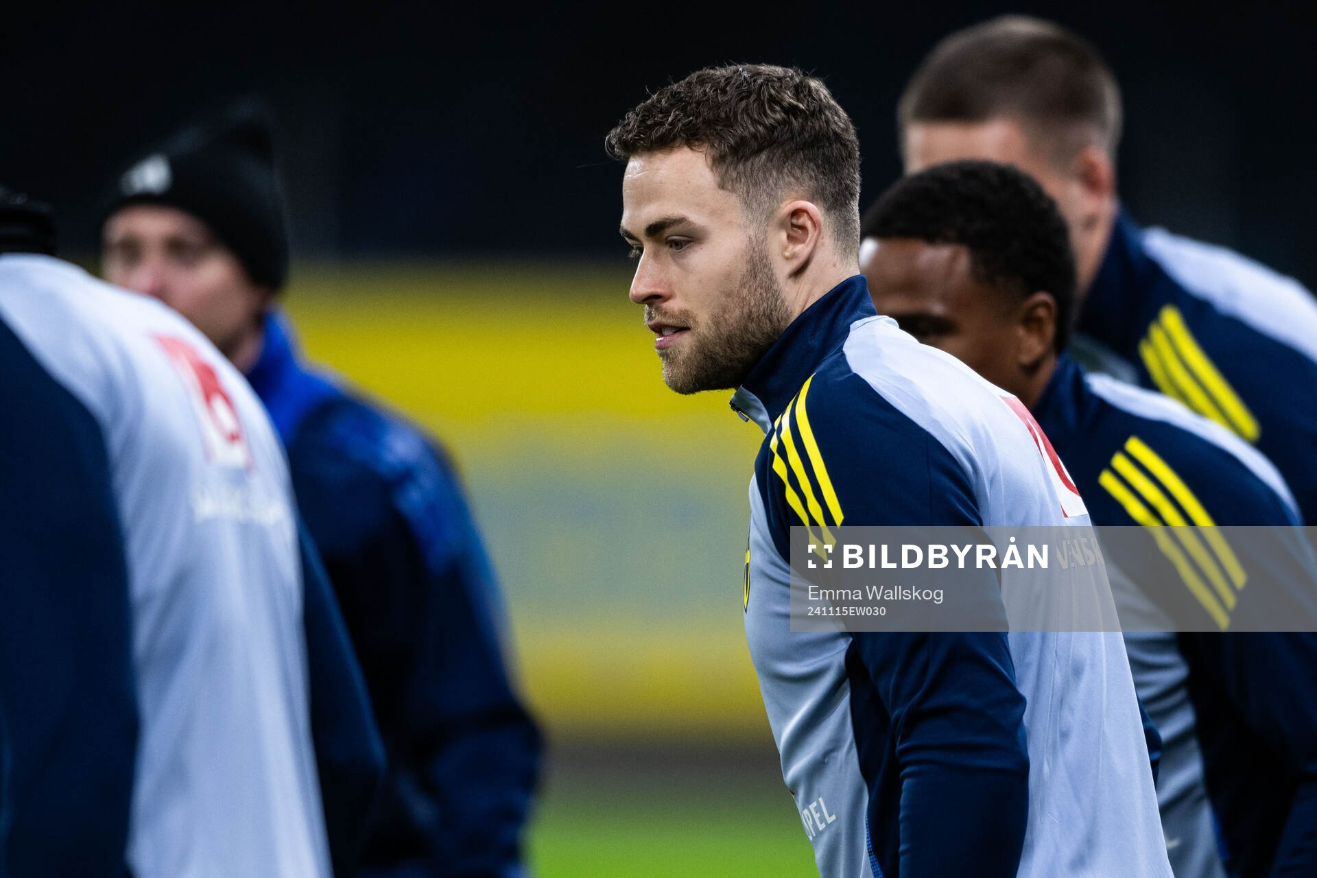 Gabriel Gudmundsson of the Swedish men's football national