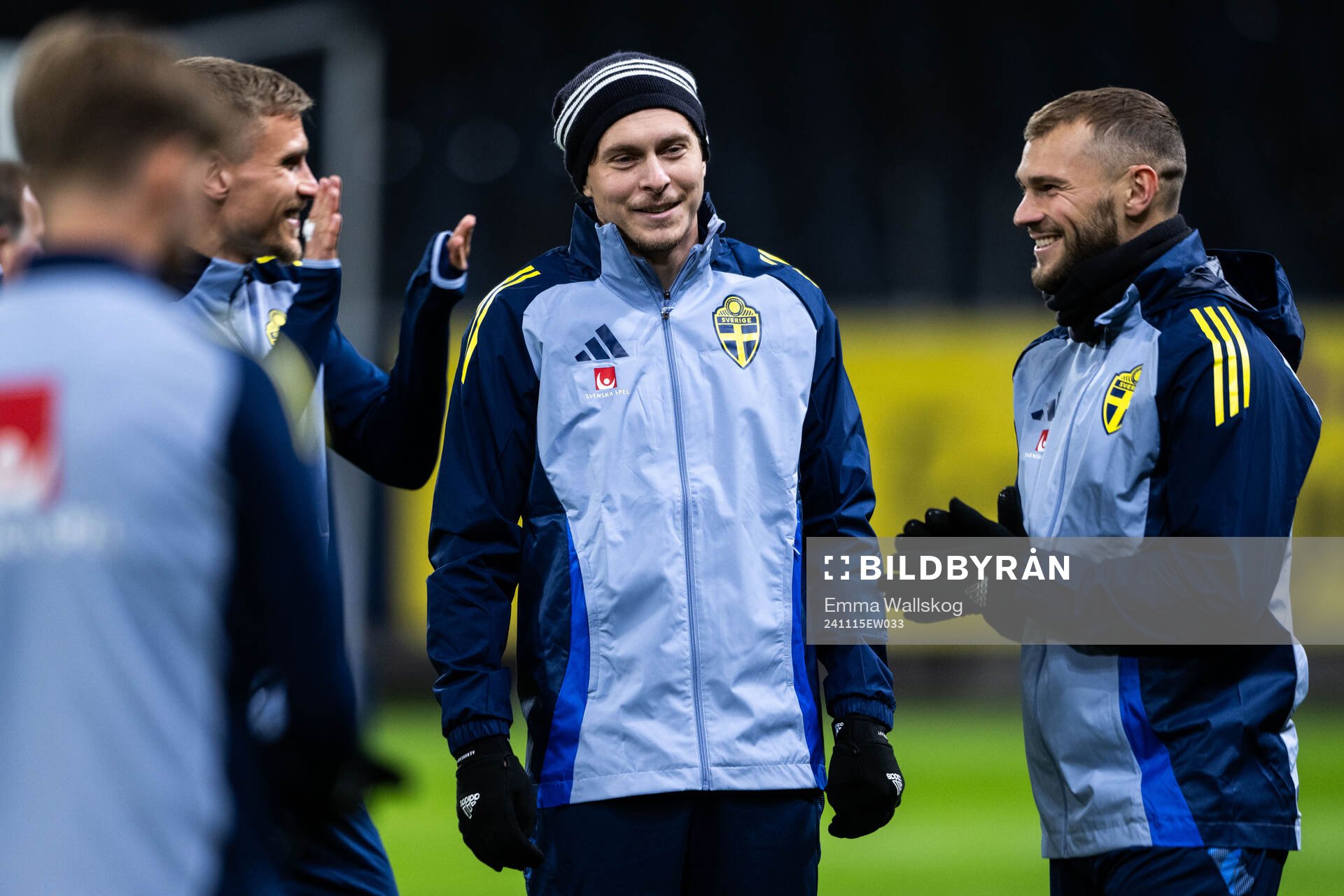 Victor Nilsson Lindelöf and Jesper Karlström of the