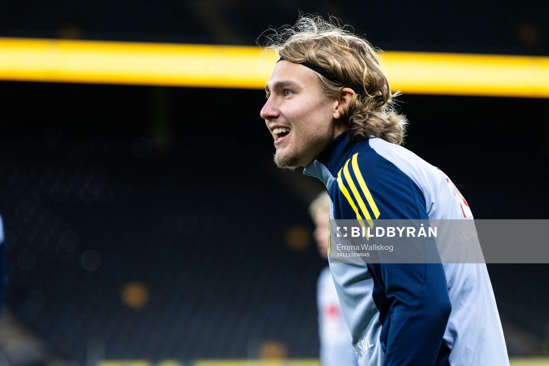 Sebastian Nanasi of the Swedish men's football national
