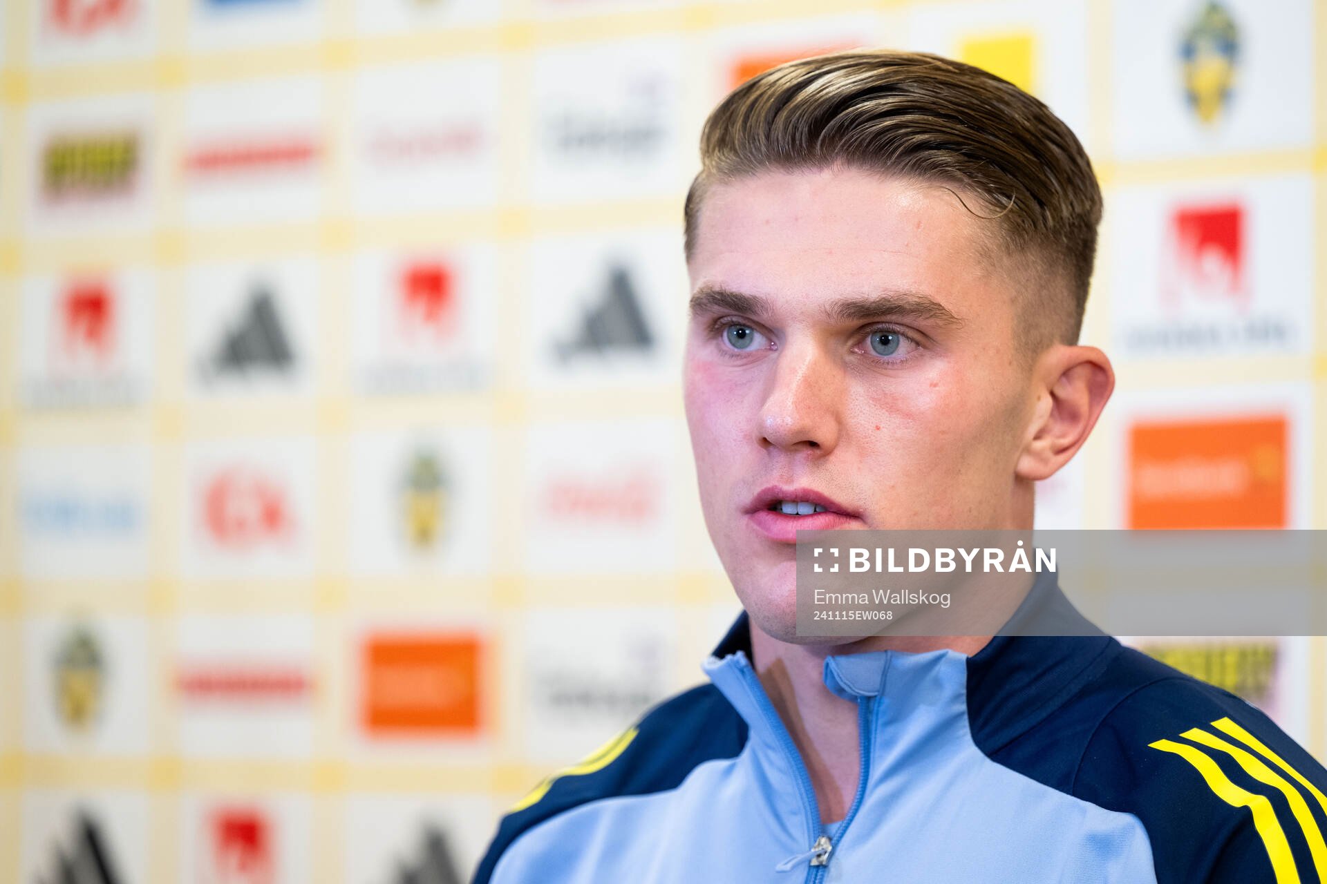 Viktor Gyökeres of the Swedish men's national football