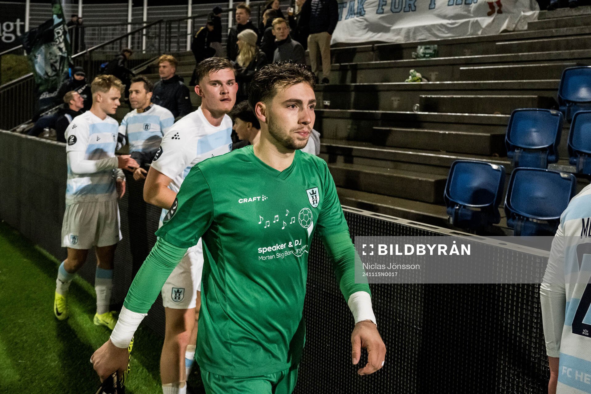 Lucas Larsen and Ander Iruarrizaga of FC Helsingør