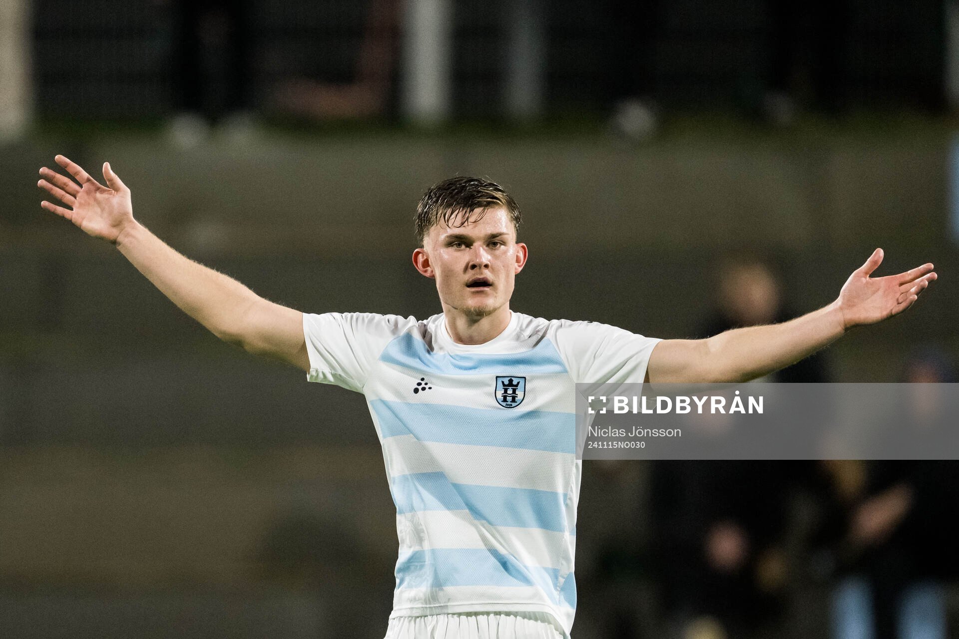 Lucas Larsen of FC Helsingør