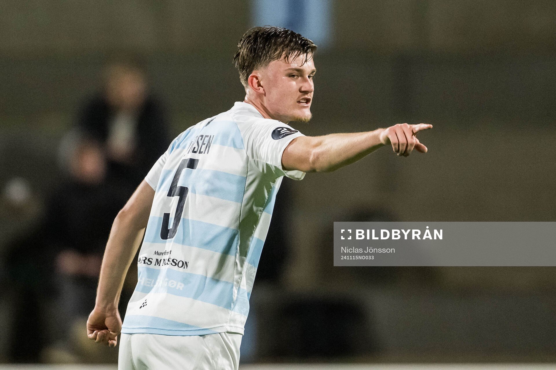 Lucas Larsen of FC Helsingør