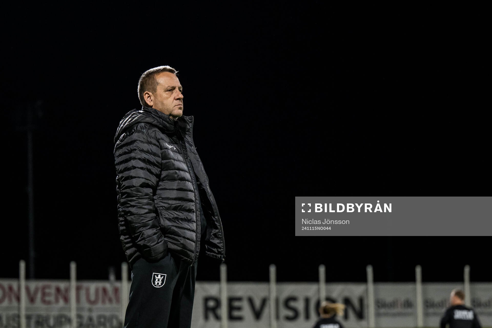 Head coach Pep Alomar of FC Helsingør ahead of the 2 Division football match between FC Helsingør and Ishøj on November 15, 2024 in Helsingør.