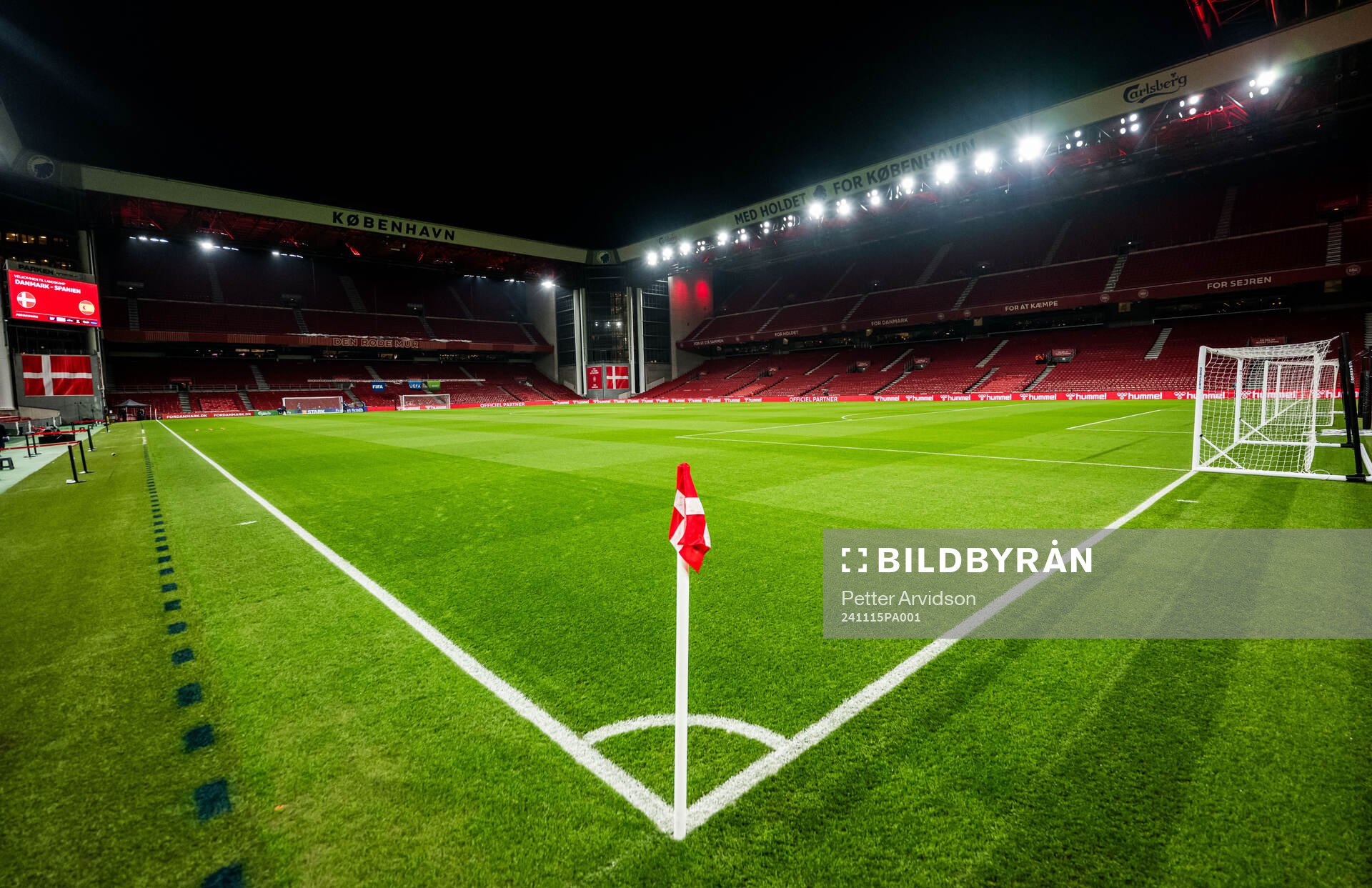 General view of Parken Stadium