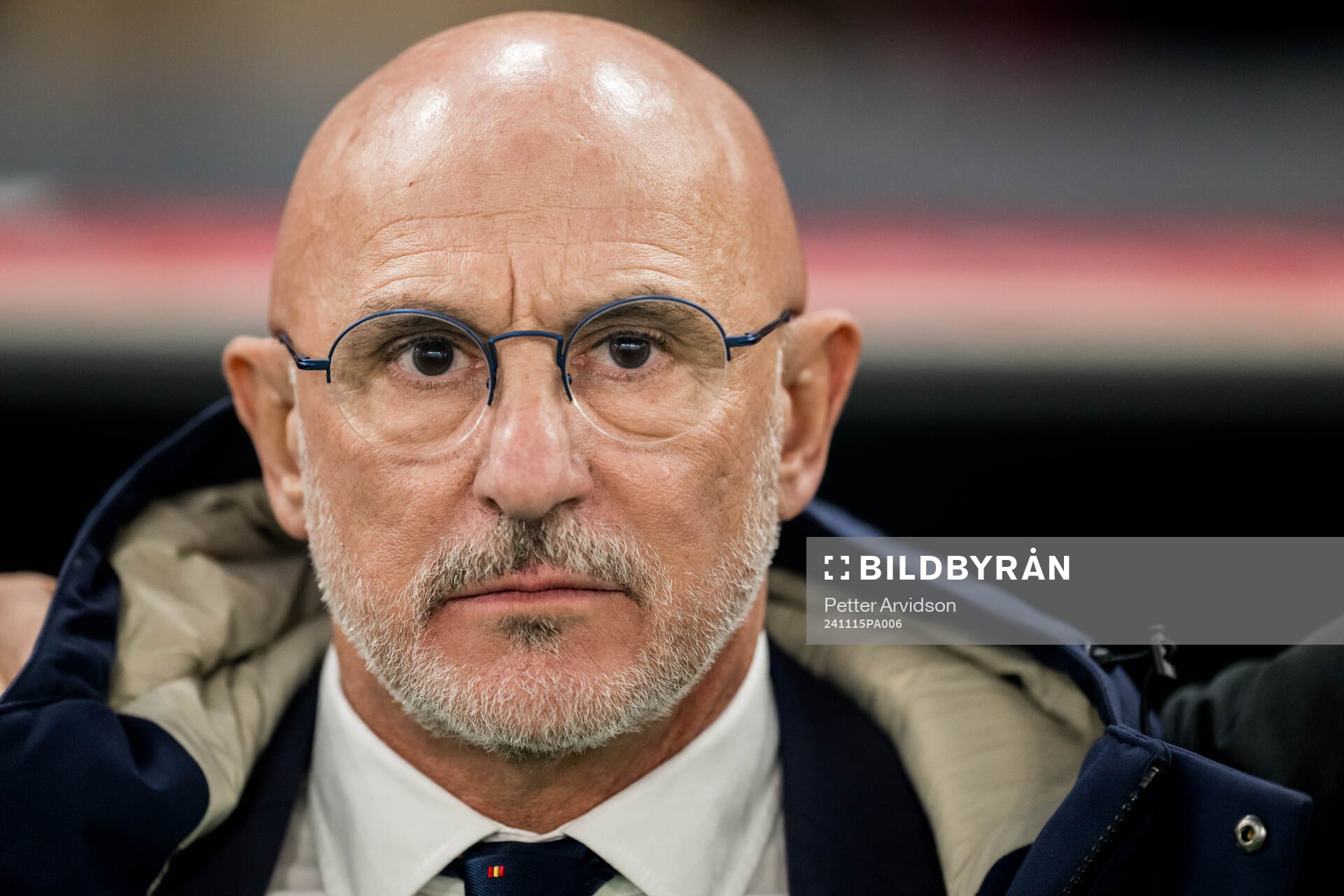 Head coach Luis de la Fuente of Spain