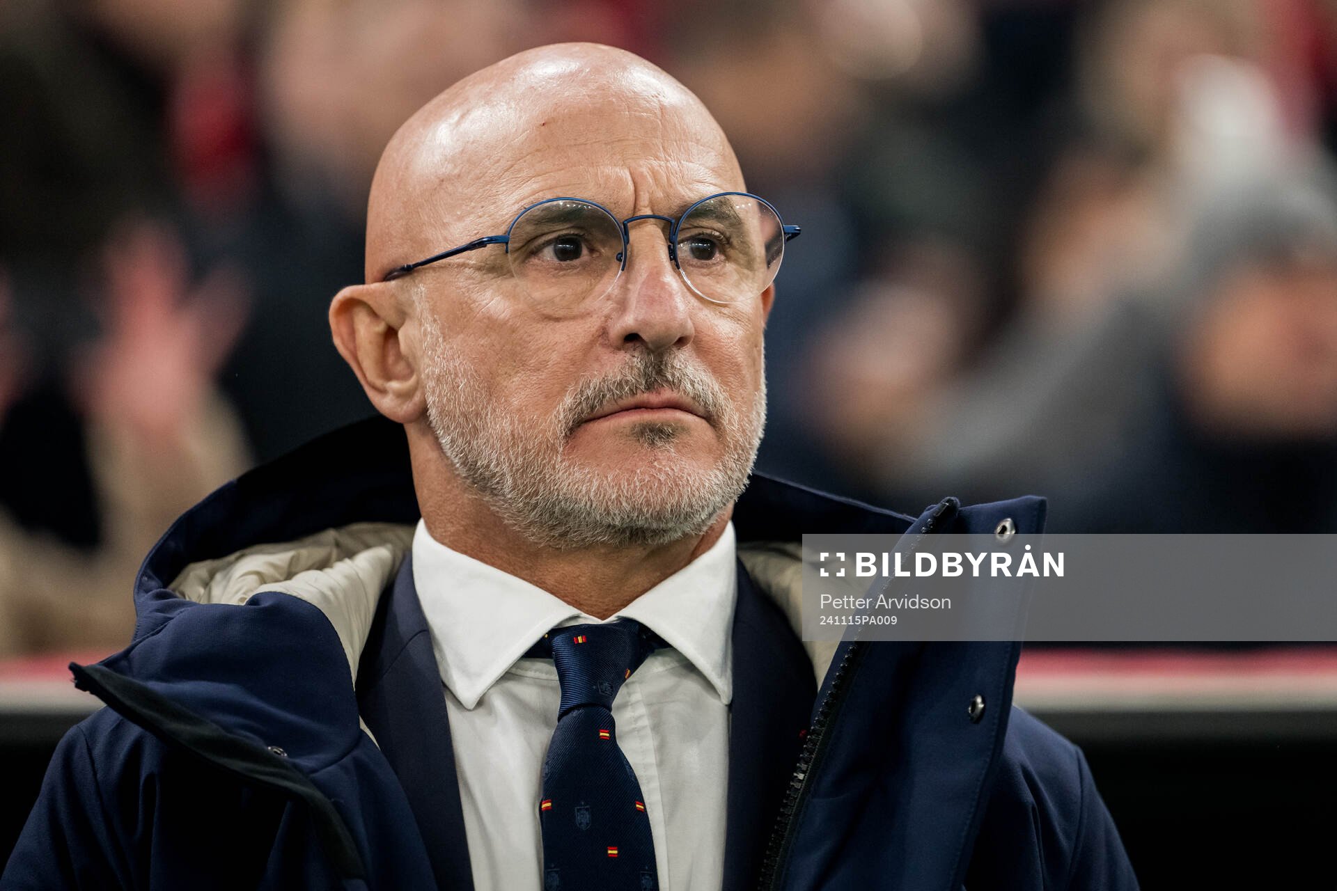 Head coach Luis de la Fuente of Spain