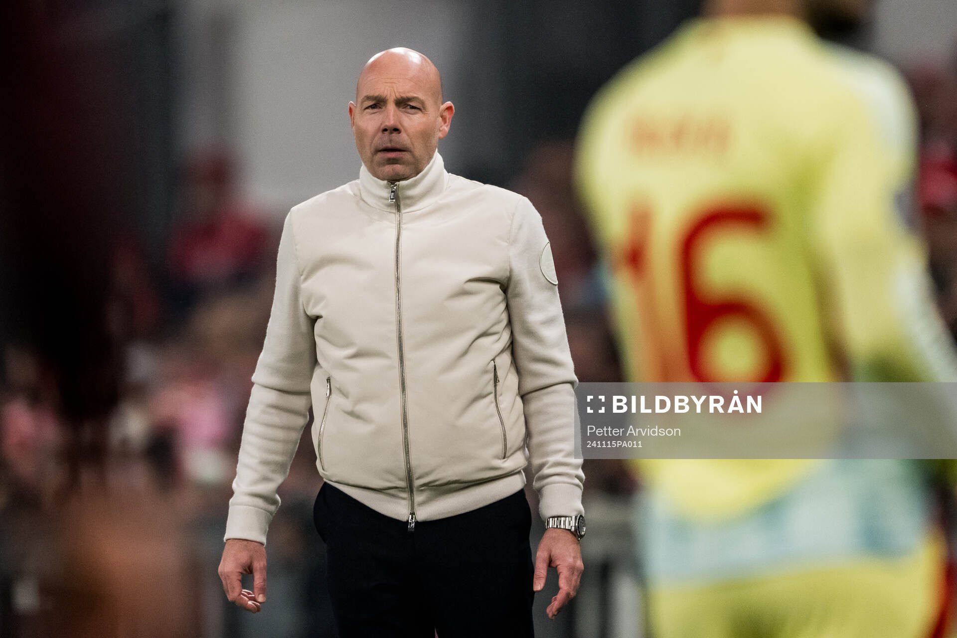 Head coach Brian Riemer of Denmark