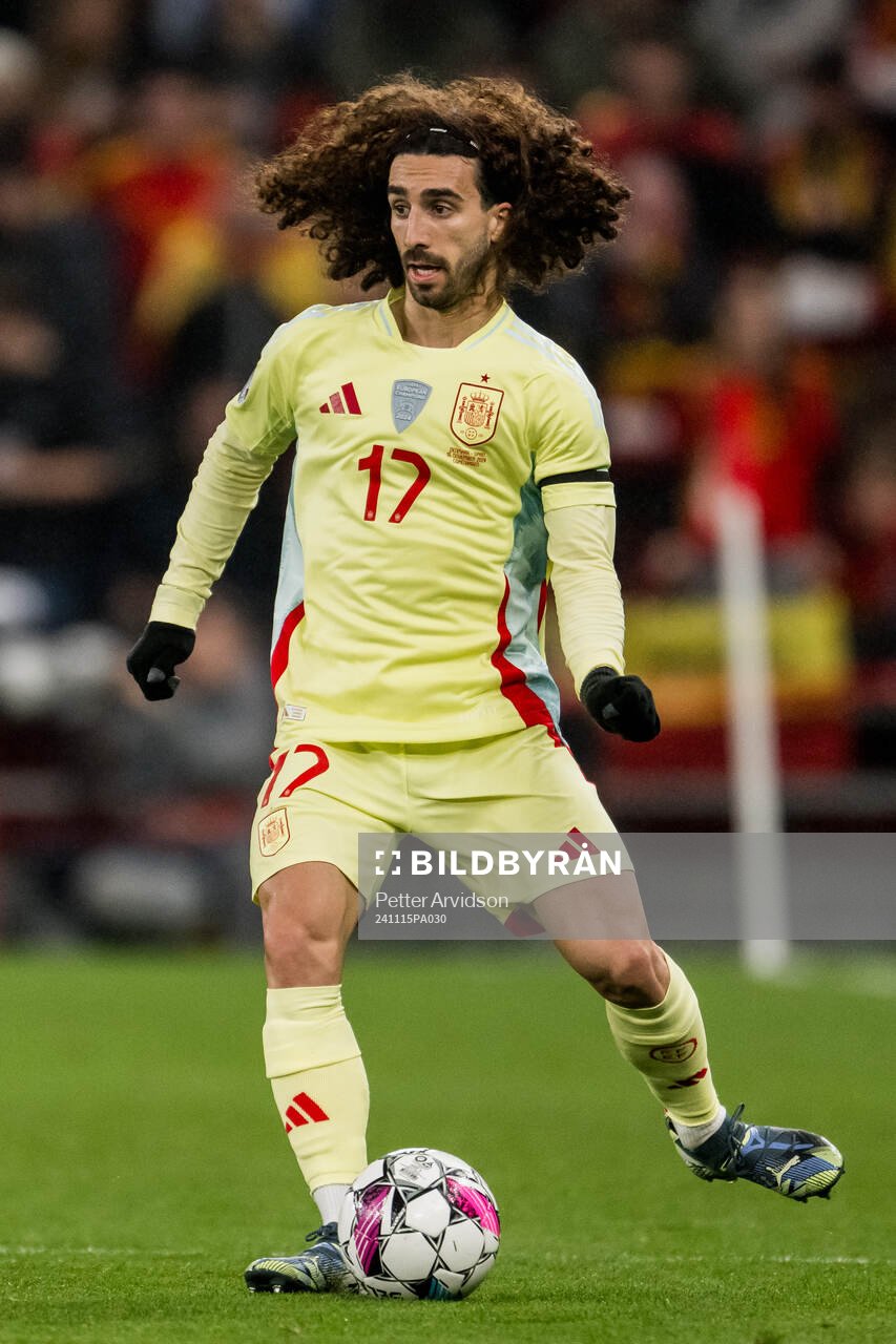 Marc Cucurella of Spain