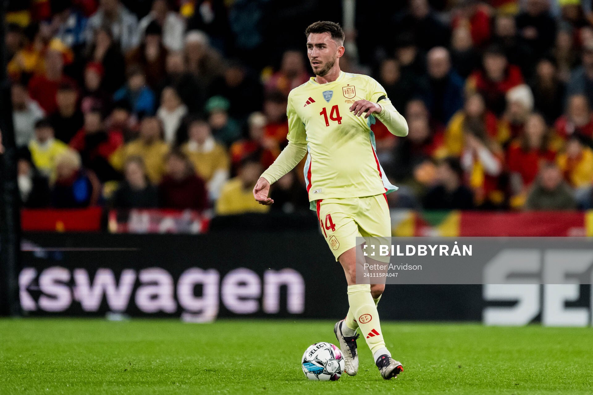 Aymeric Laporte of Spain